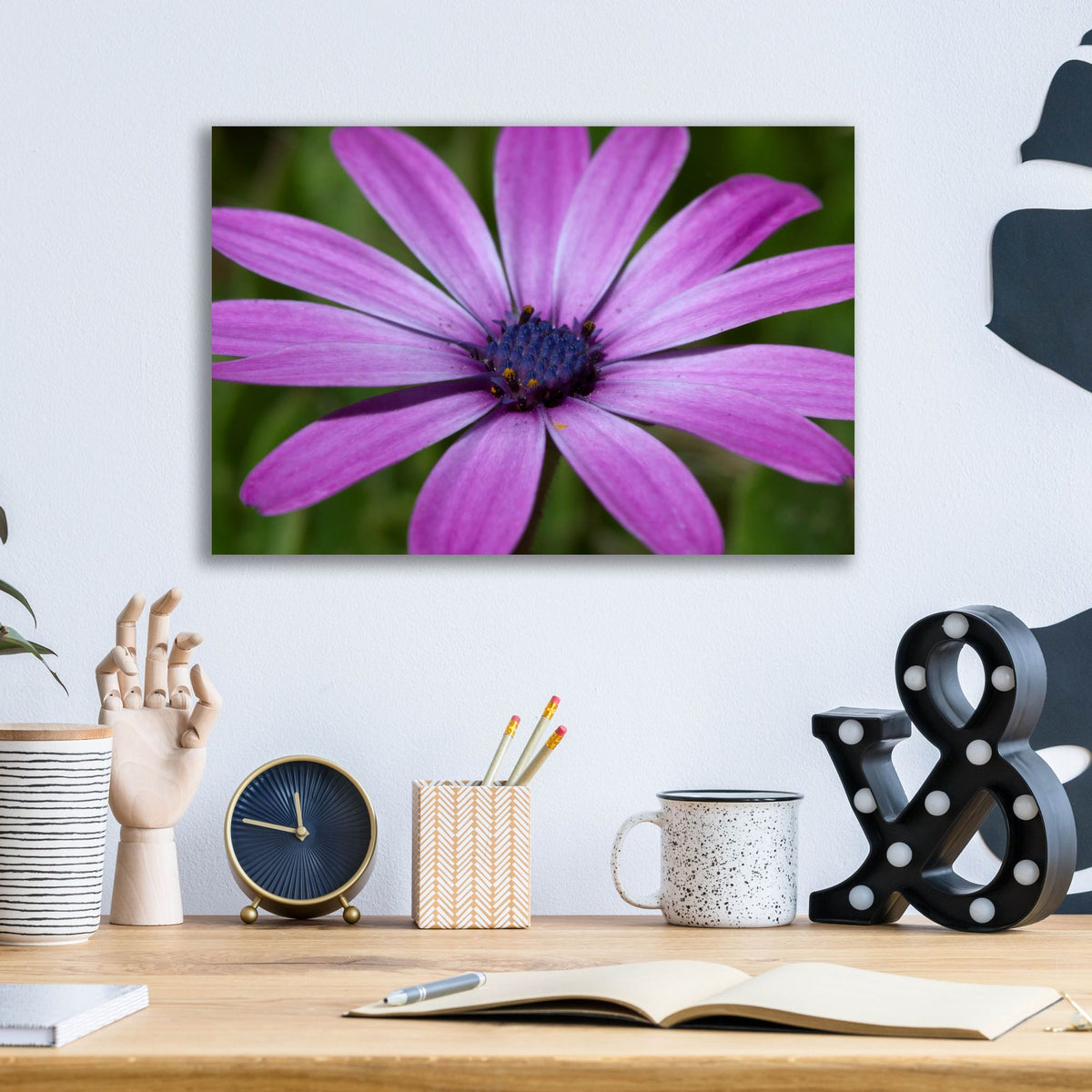 Epic Art 'Seven' by SD Smart, Acrylic Glass Wall Art,16x12