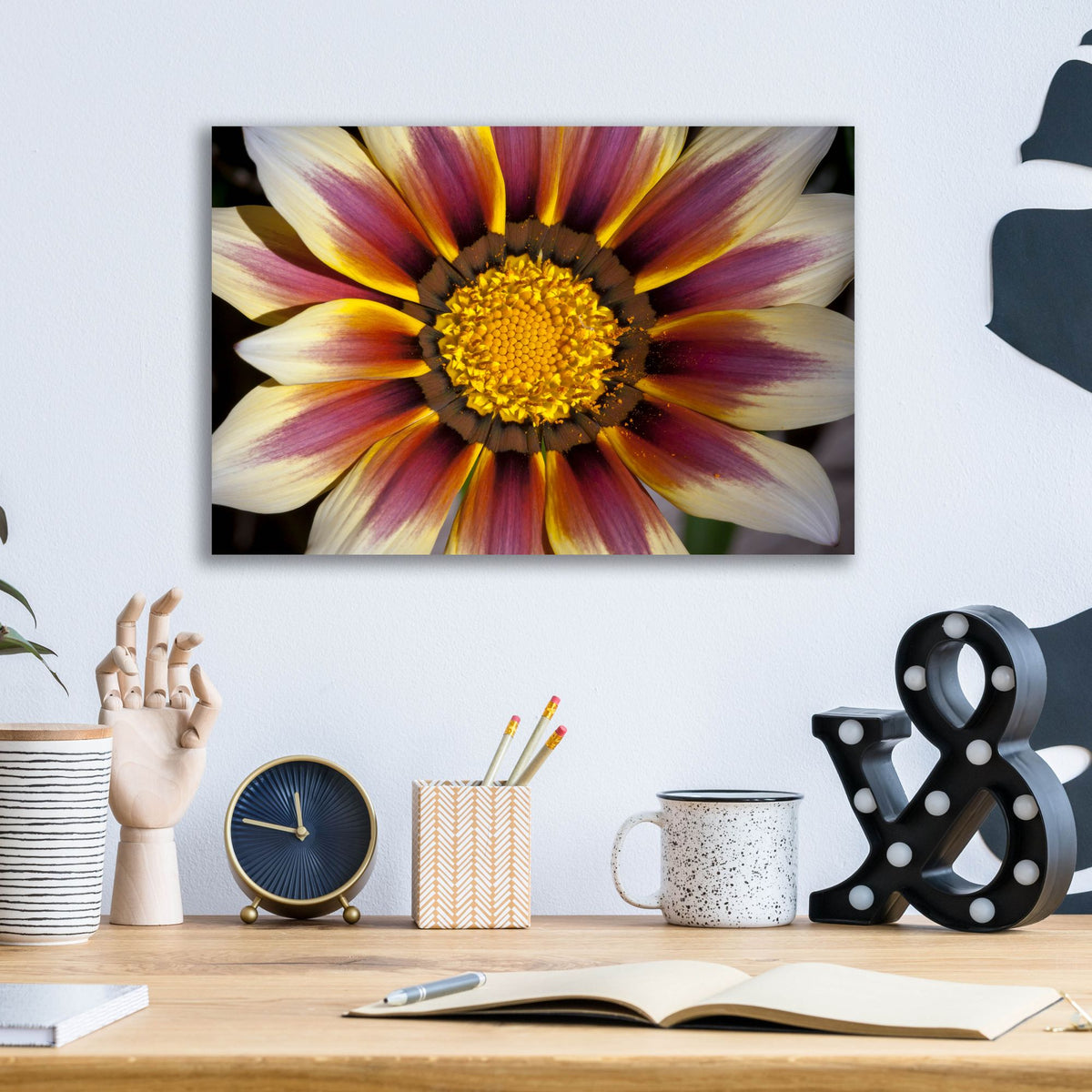 Epic Art 'Six' by SD Smart, Acrylic Glass Wall Art,16x12