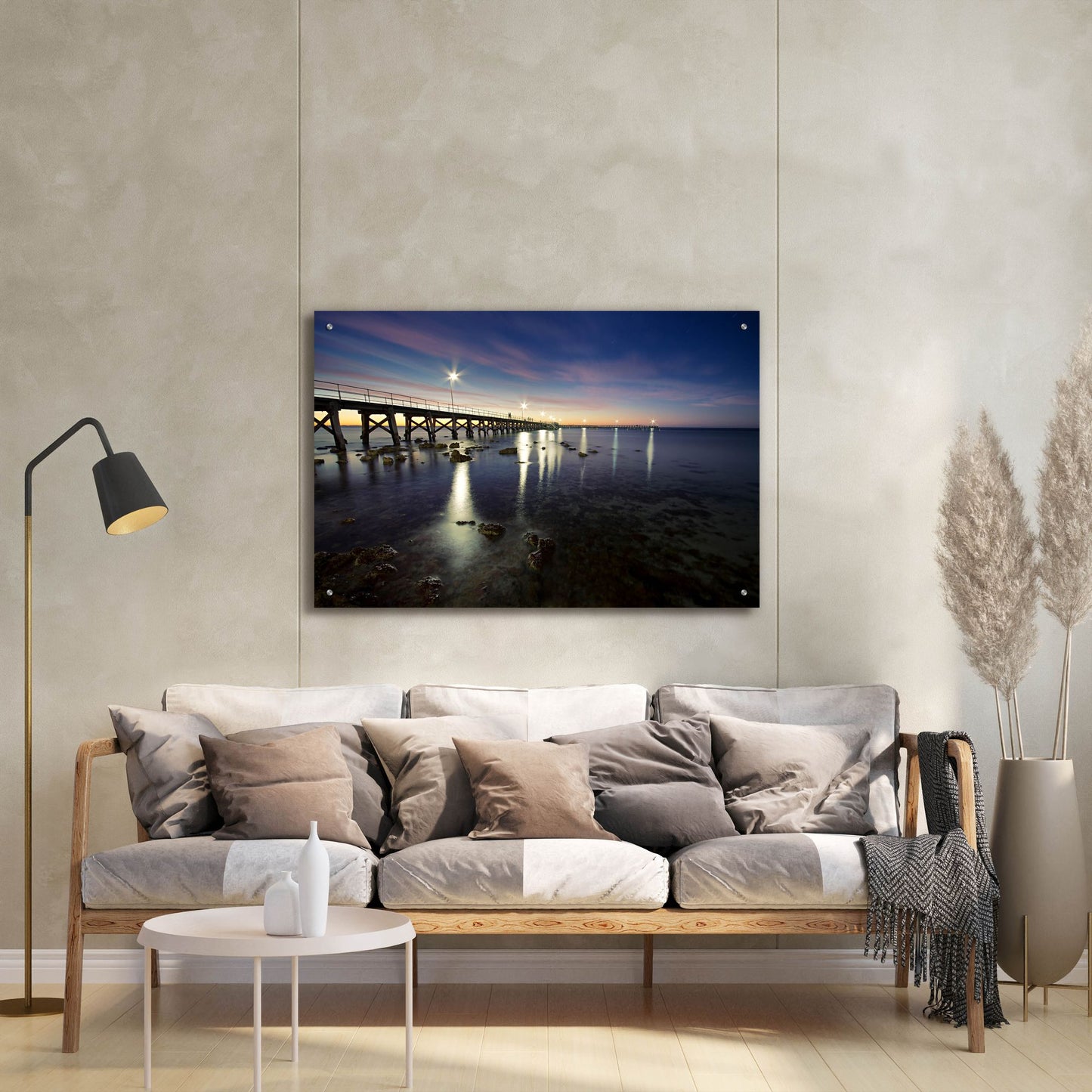 Epic Art 'Moonta Bay' by SD Smart, Acrylic Glass Wall Art,36x24