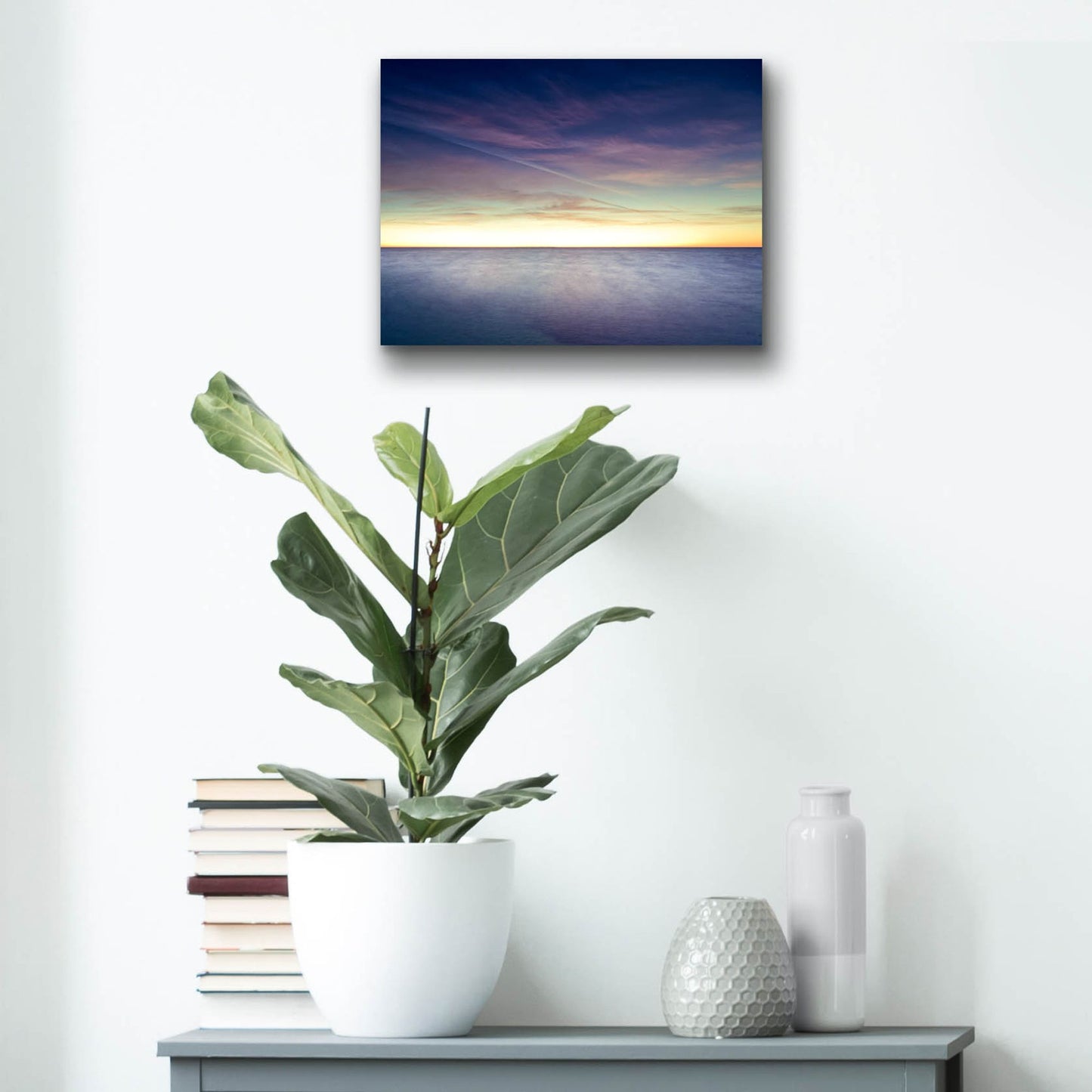 Epic Art 'Vanilla Sky' by SD Smart, Acrylic Glass Wall Art,16x12