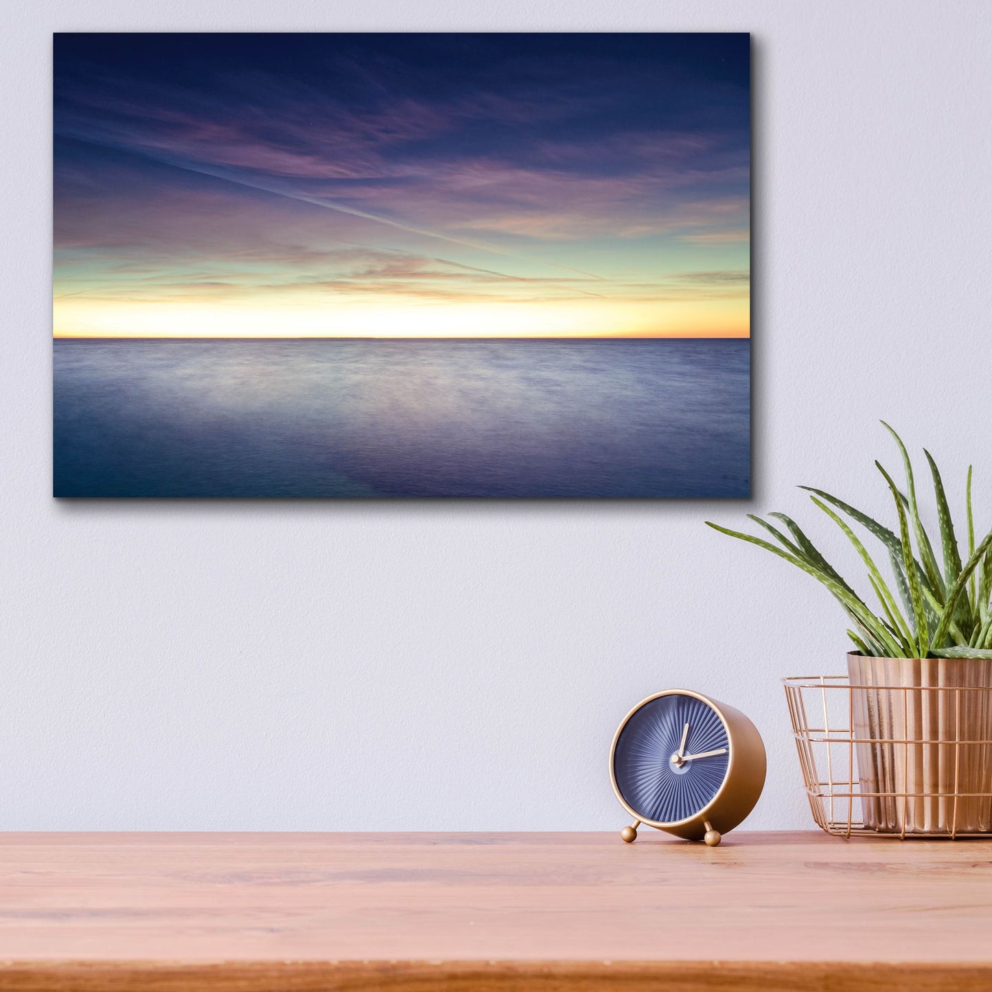 Epic Art 'Vanilla Sky' by SD Smart, Acrylic Glass Wall Art,16x12