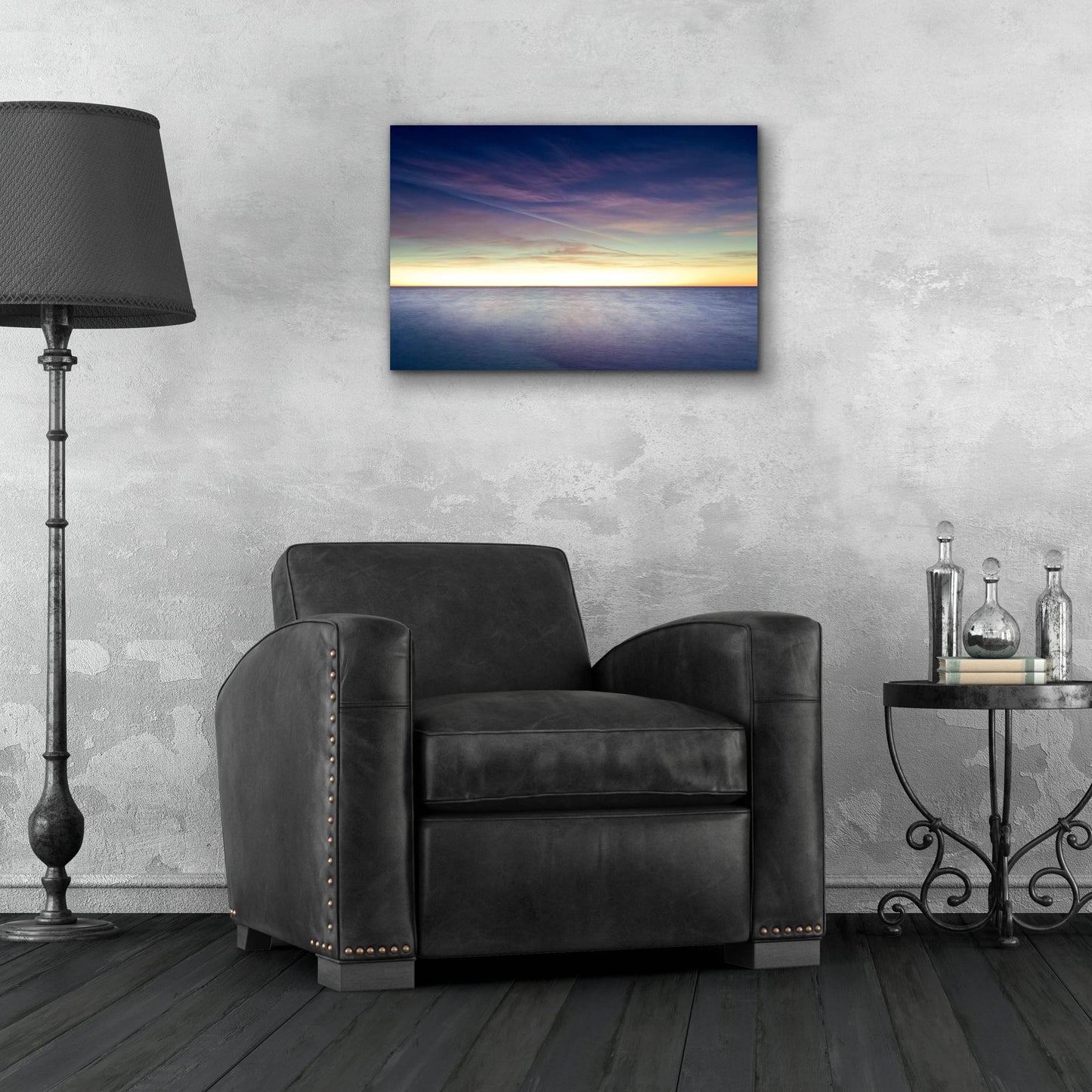 Epic Art 'Vanilla Sky' by SD Smart, Acrylic Glass Wall Art,24x16