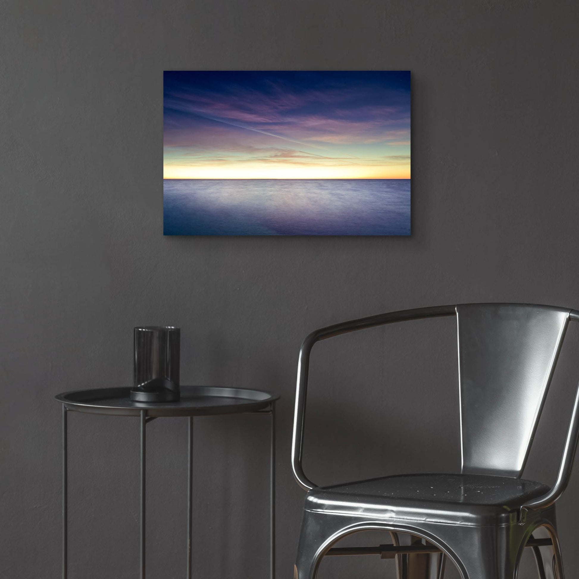 Epic Art 'Vanilla Sky' by SD Smart, Acrylic Glass Wall Art,24x16