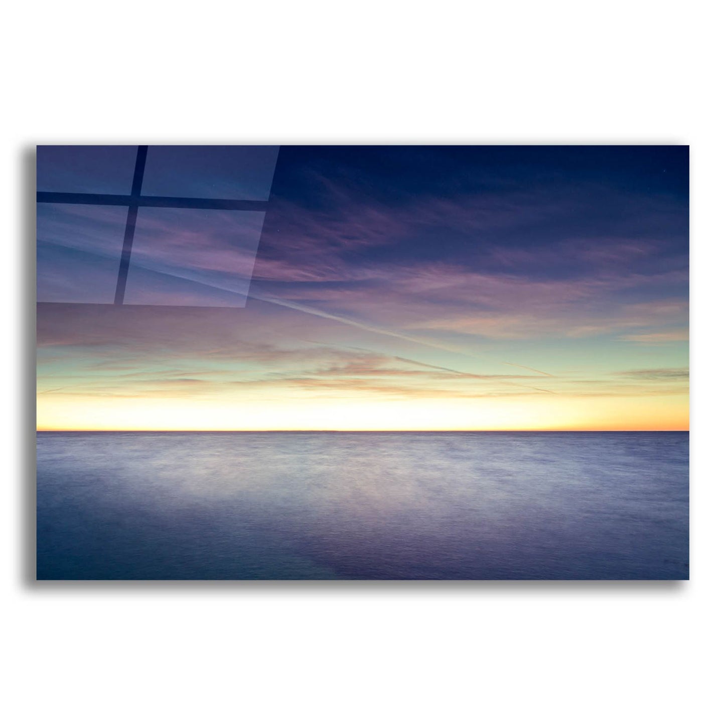 Epic Art 'Vanilla Sky' by SD Smart, Acrylic Glass Wall Art,24x16