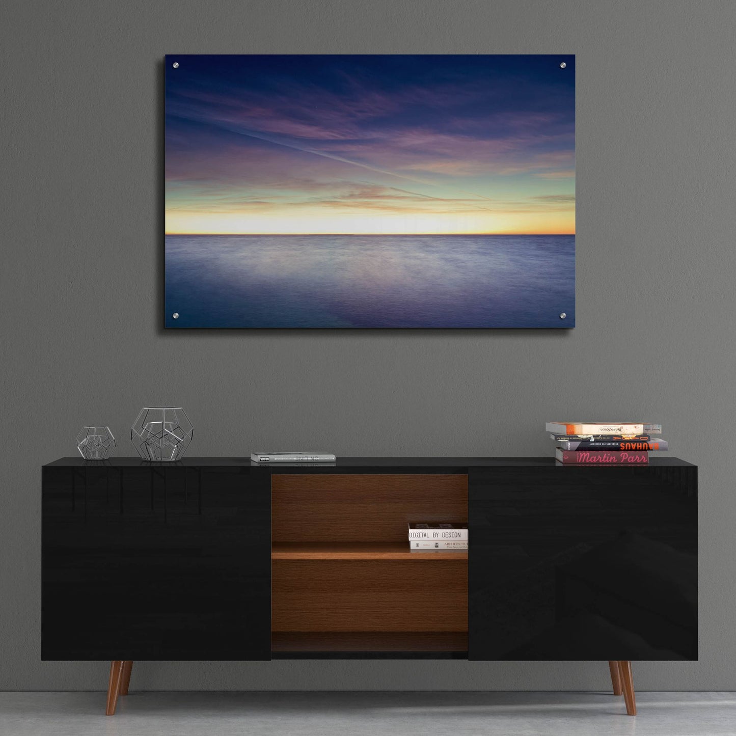 Epic Art 'Vanilla Sky' by SD Smart, Acrylic Glass Wall Art,36x24