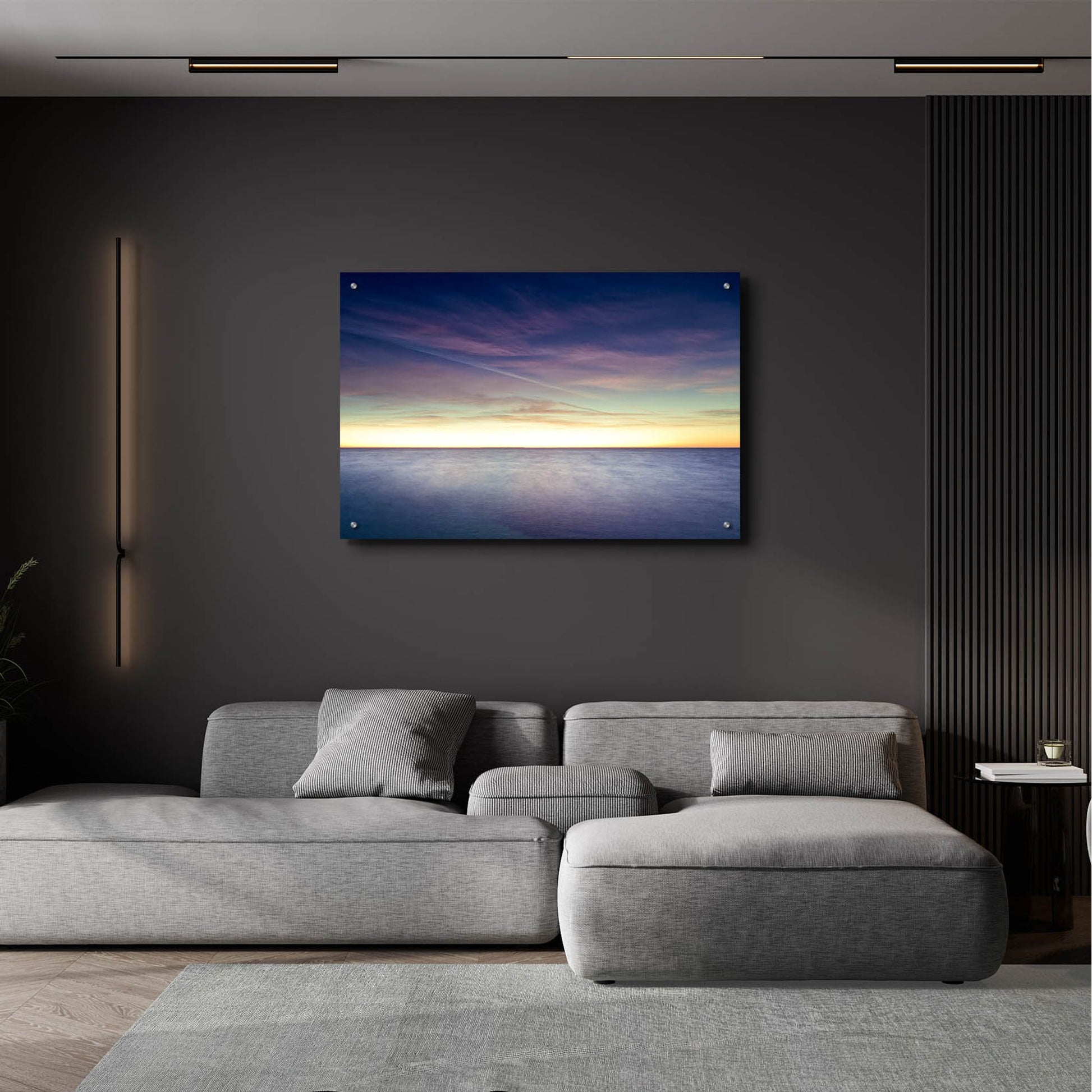 Epic Art 'Vanilla Sky' by SD Smart, Acrylic Glass Wall Art,36x24