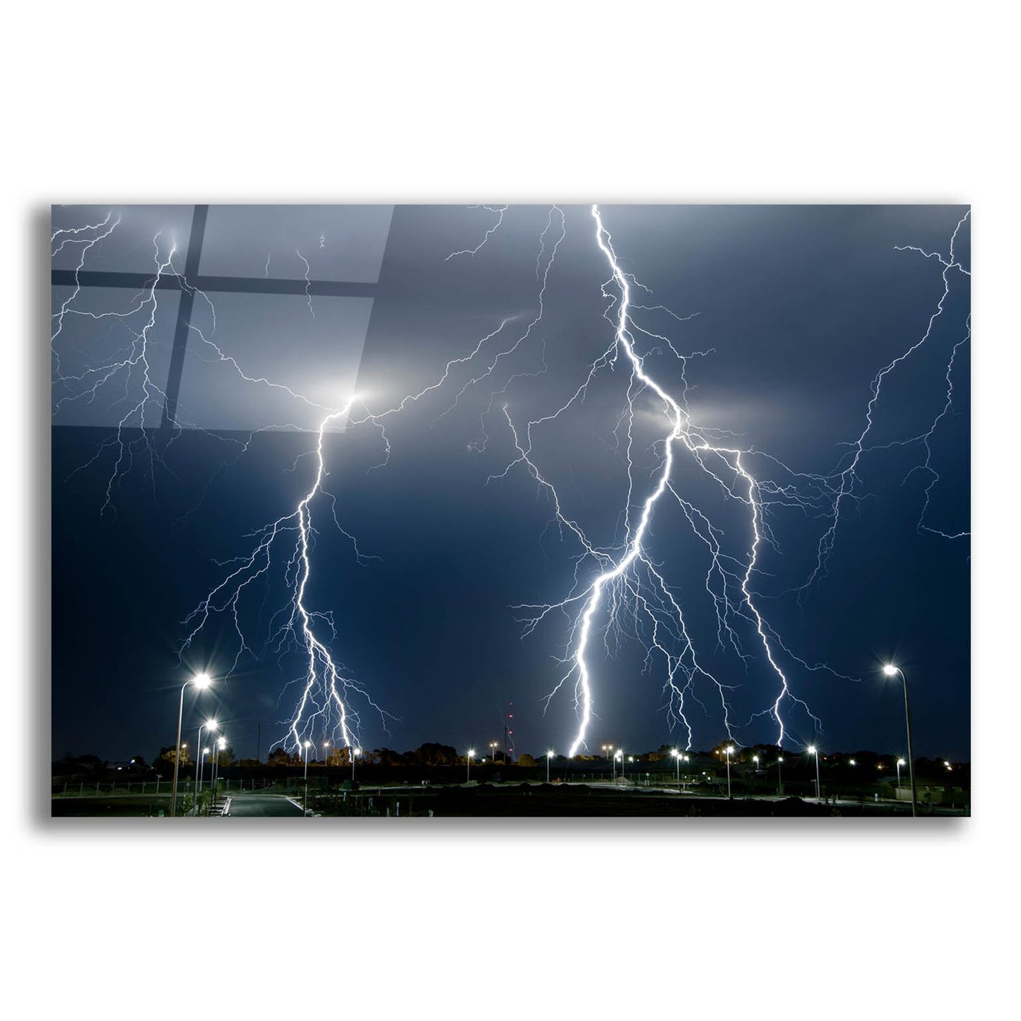 Epic Art 'The Storm' by SD Smart, Acrylic Glass Wall Art,24x16