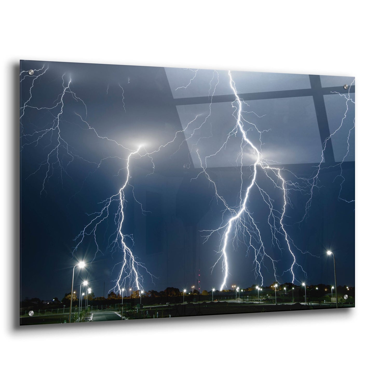 Epic Art 'The Storm' by SD Smart, Acrylic Glass Wall Art,36x24