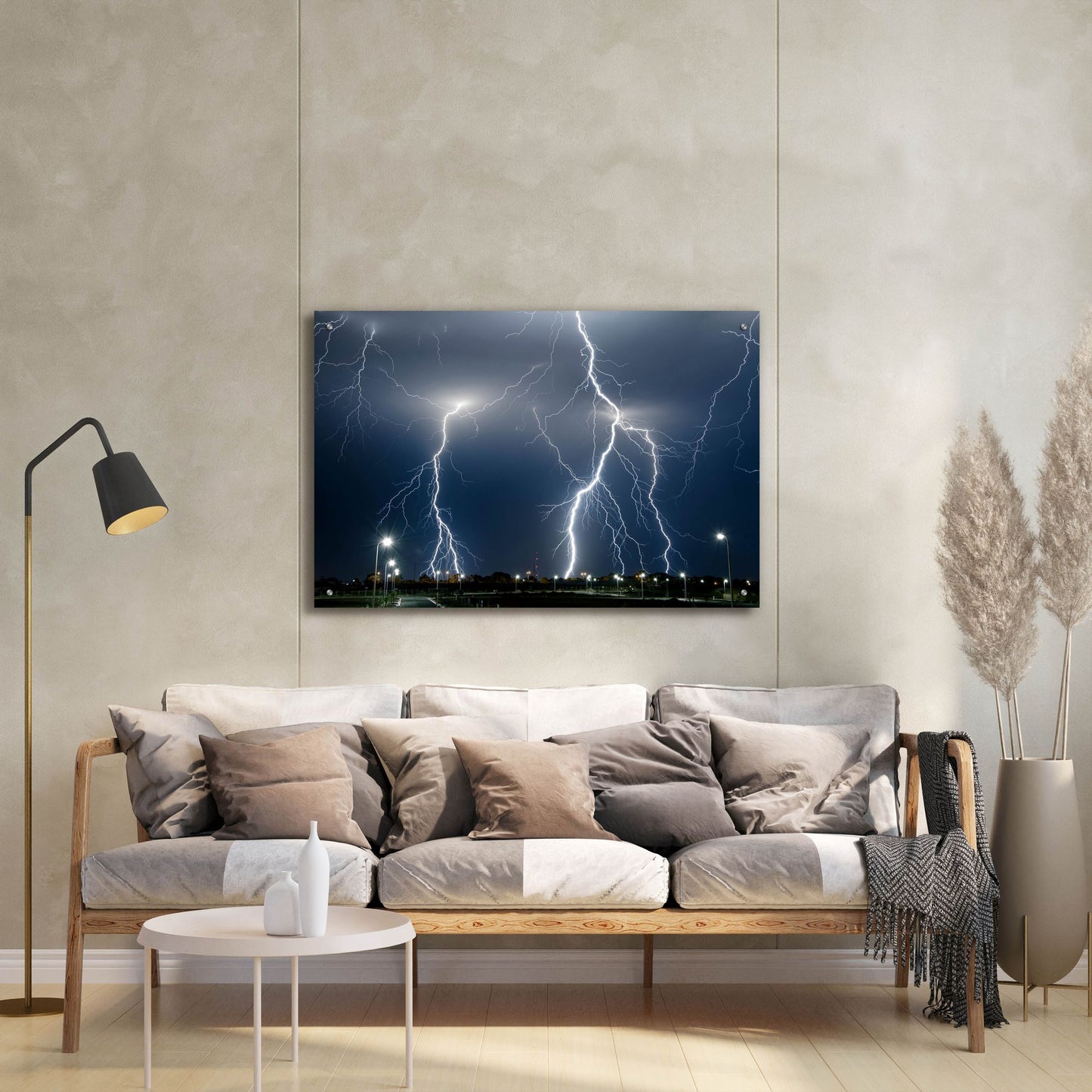 Epic Art 'The Storm' by SD Smart, Acrylic Glass Wall Art,36x24