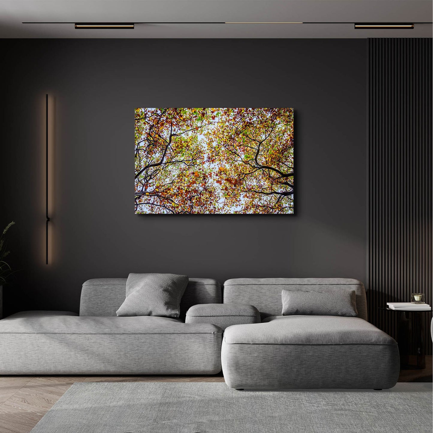 Epic Art 'Autumn Colors' by SD Smart, Acrylic Glass Wall Art,36x24