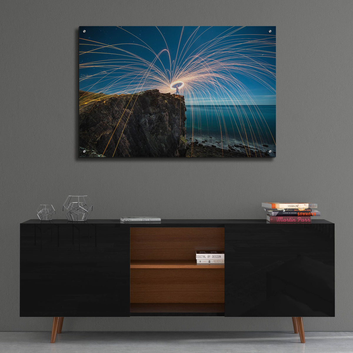 Epic Art 'The Last Spin' by SD Smart, Acrylic Glass Wall Art,36x24