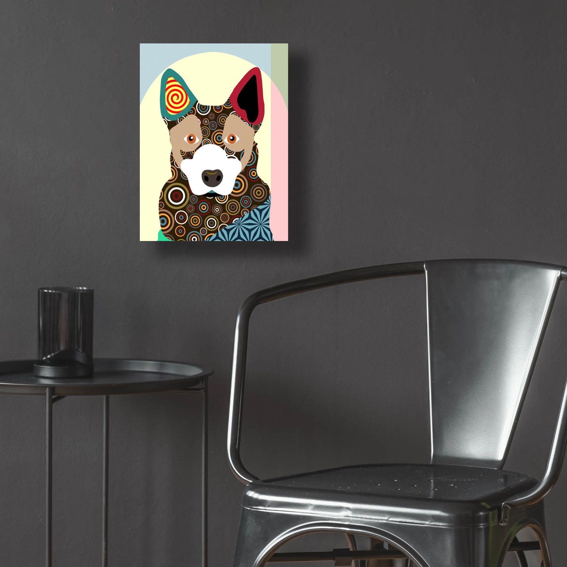 Epic Art 'Australian Cattle Dog' by Lanre Adefioye, Acrylic Glass Wall Art,12x16