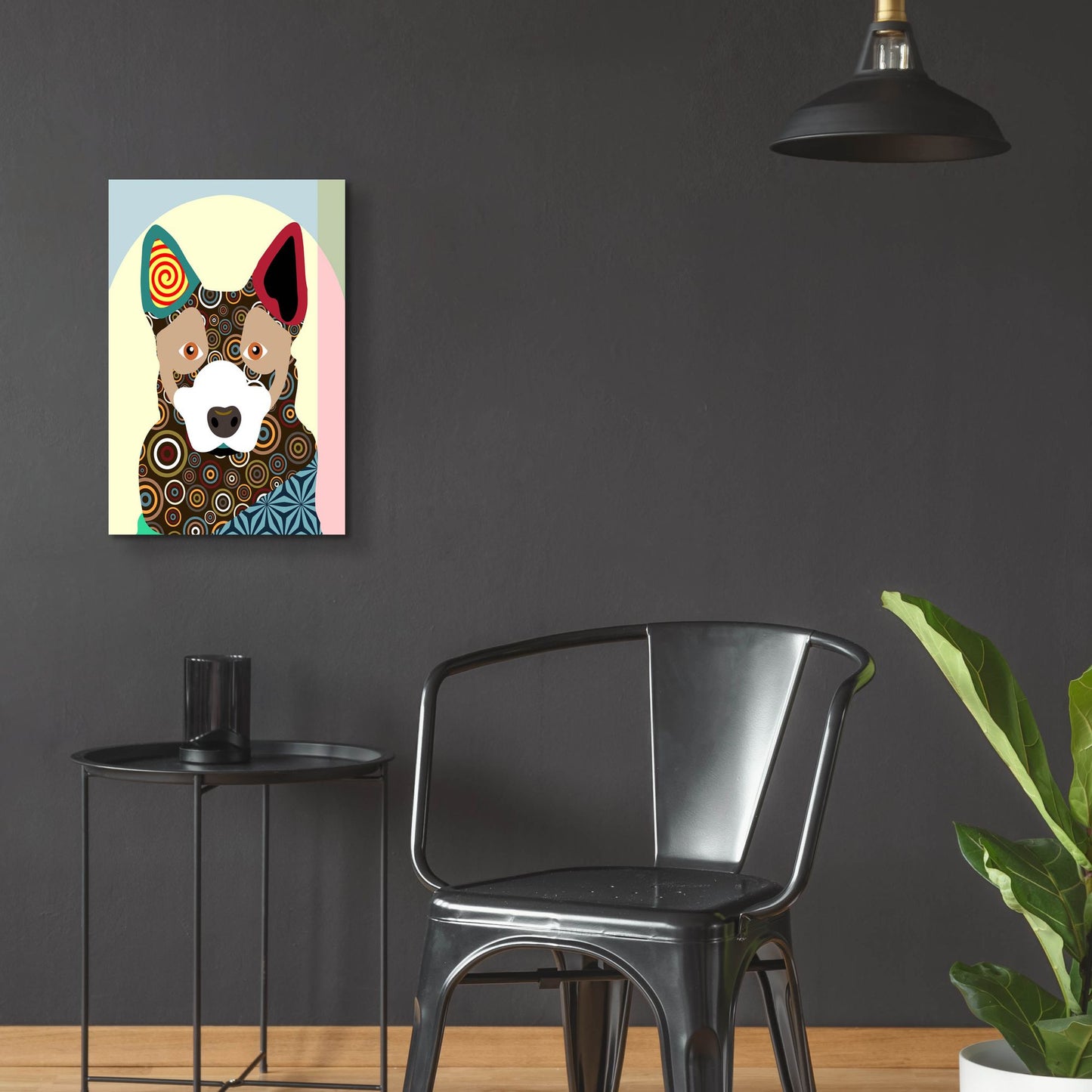 Epic Art 'Australian Cattle Dog' by Lanre Adefioye, Acrylic Glass Wall Art,16x24