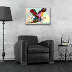 Epic Art 'The Eagle' by Lanre Adefioye, Acrylic Glass Wall Art,24x16