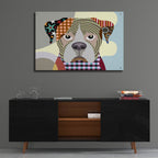 Epic Art 'Boxer Dog' by Lanre Adefioye, Acrylic Glass Wall Art,36x24