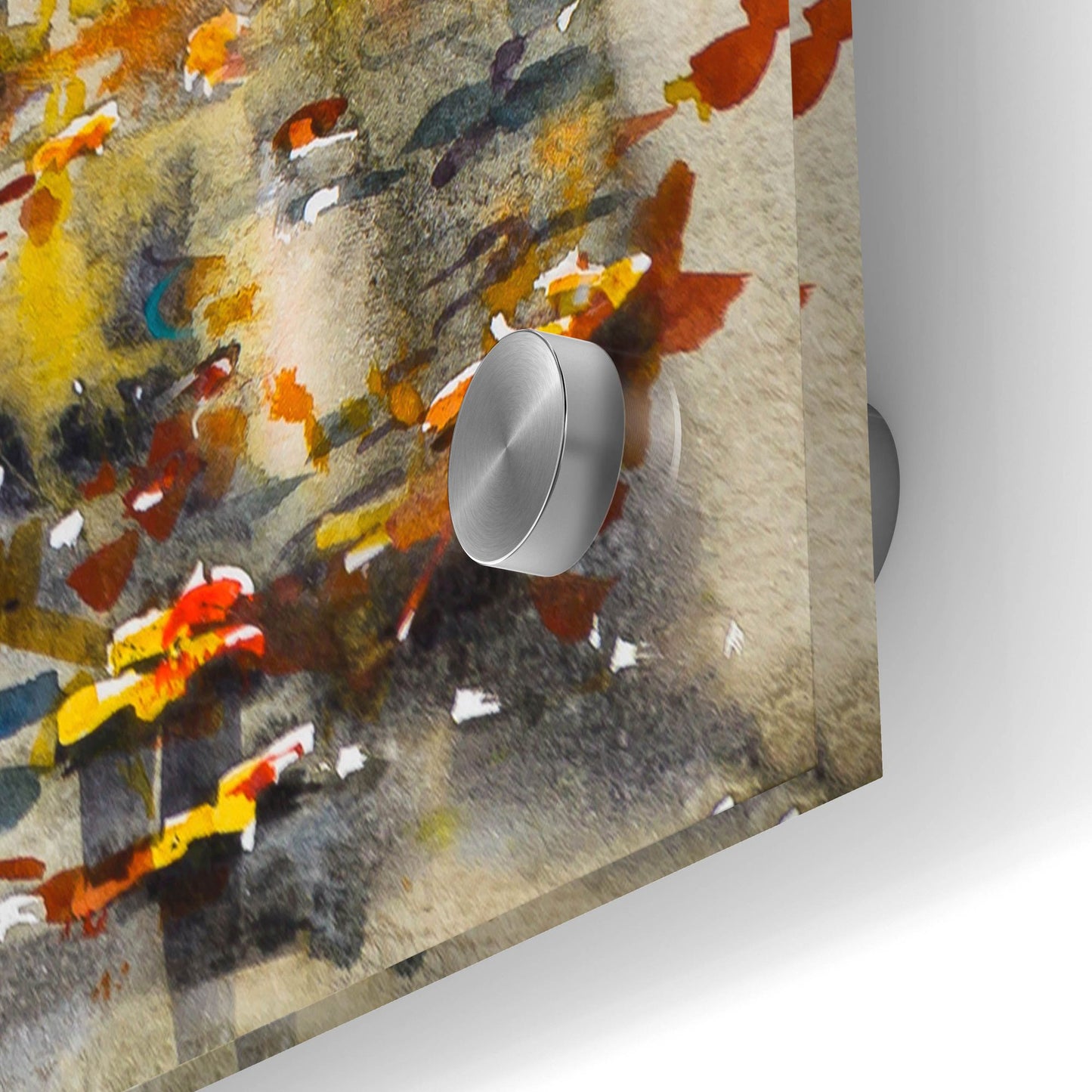 Epic Art 'Autumn Walk' by Epic Portfolio, Acrylic Glass Wall Art,36x24