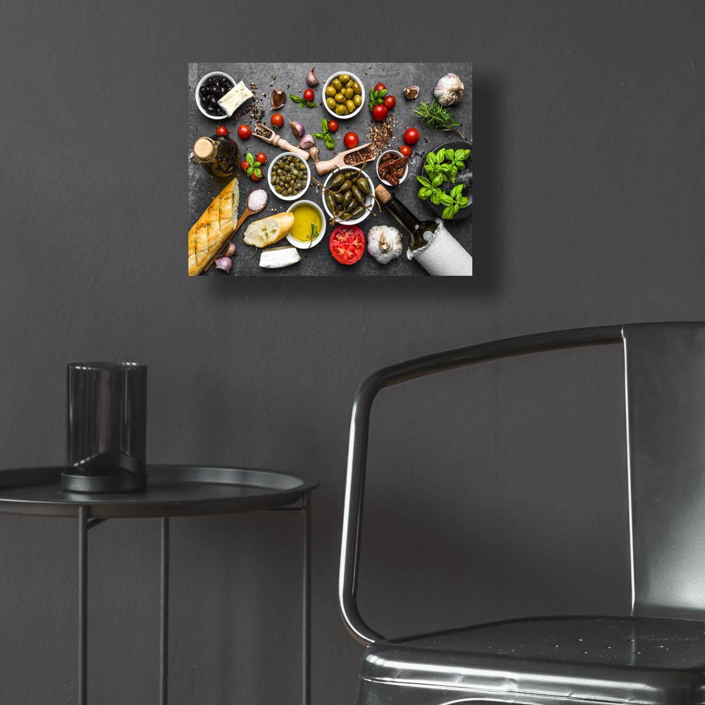 Epic Art 'Italian Kitchen' by Epic Portfolio, Acrylic Glass Wall Art,16x12