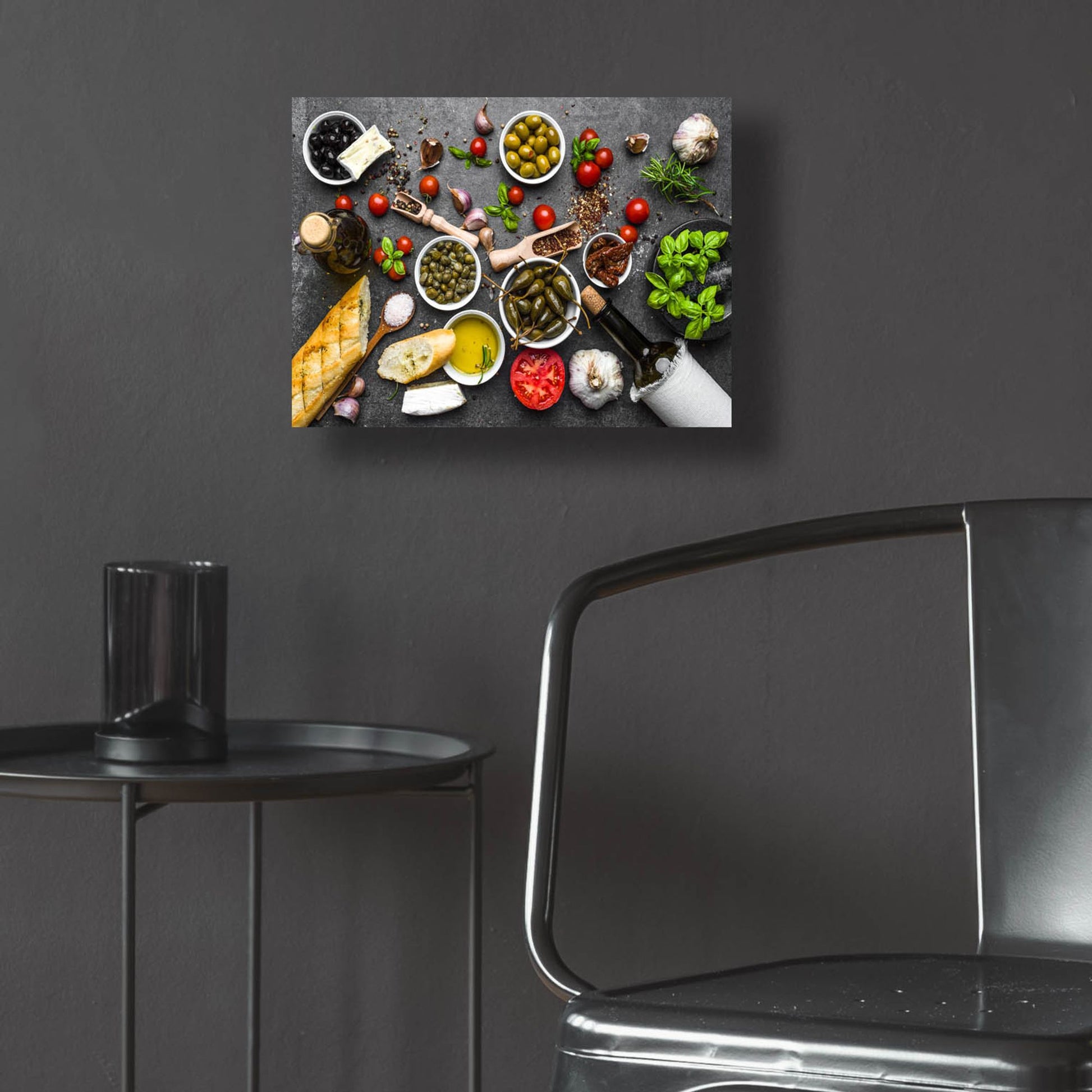 Epic Art 'Italian Kitchen' by Epic Portfolio, Acrylic Glass Wall Art,16x12