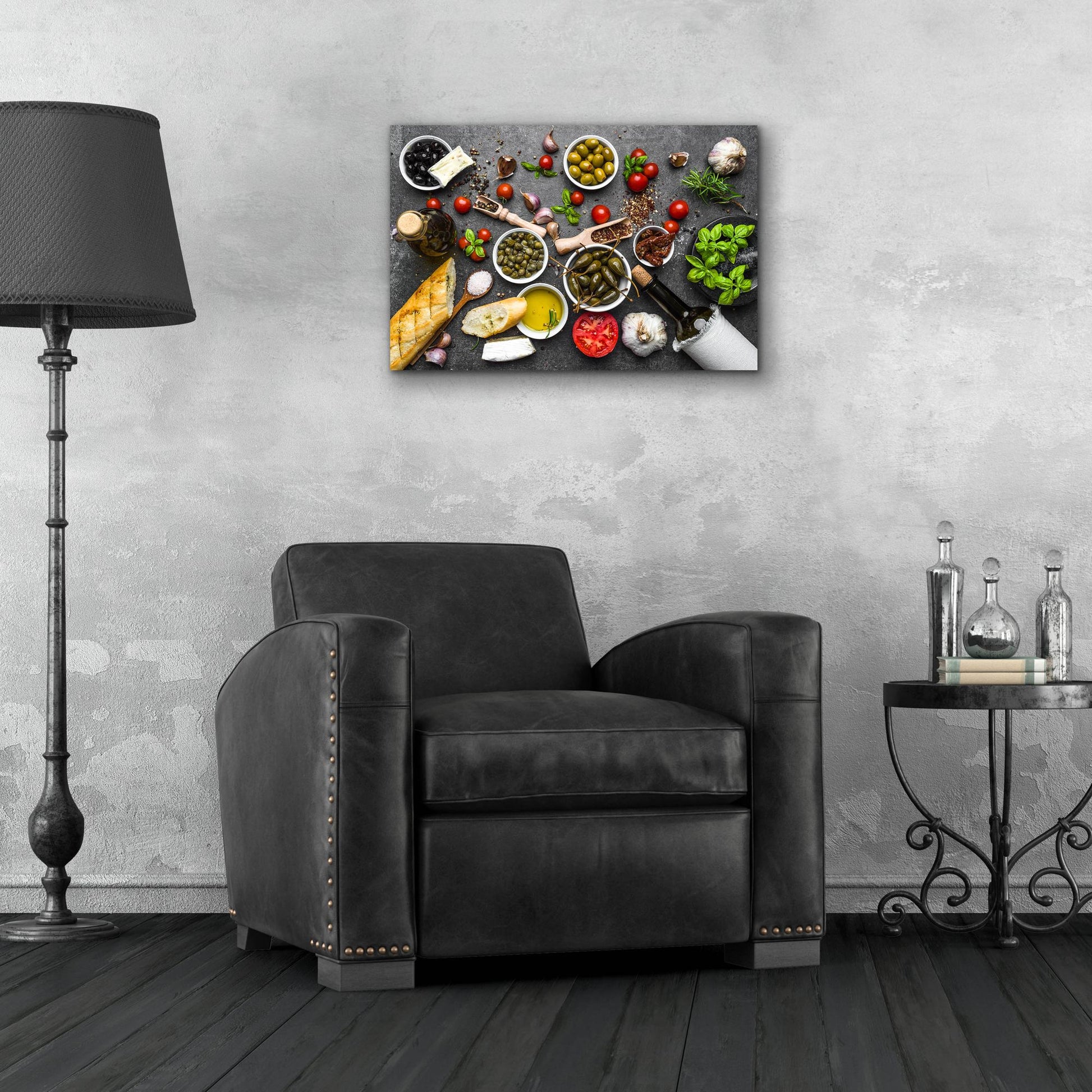 Epic Art 'Italian Kitchen' by Epic Portfolio, Acrylic Glass Wall Art,24x16