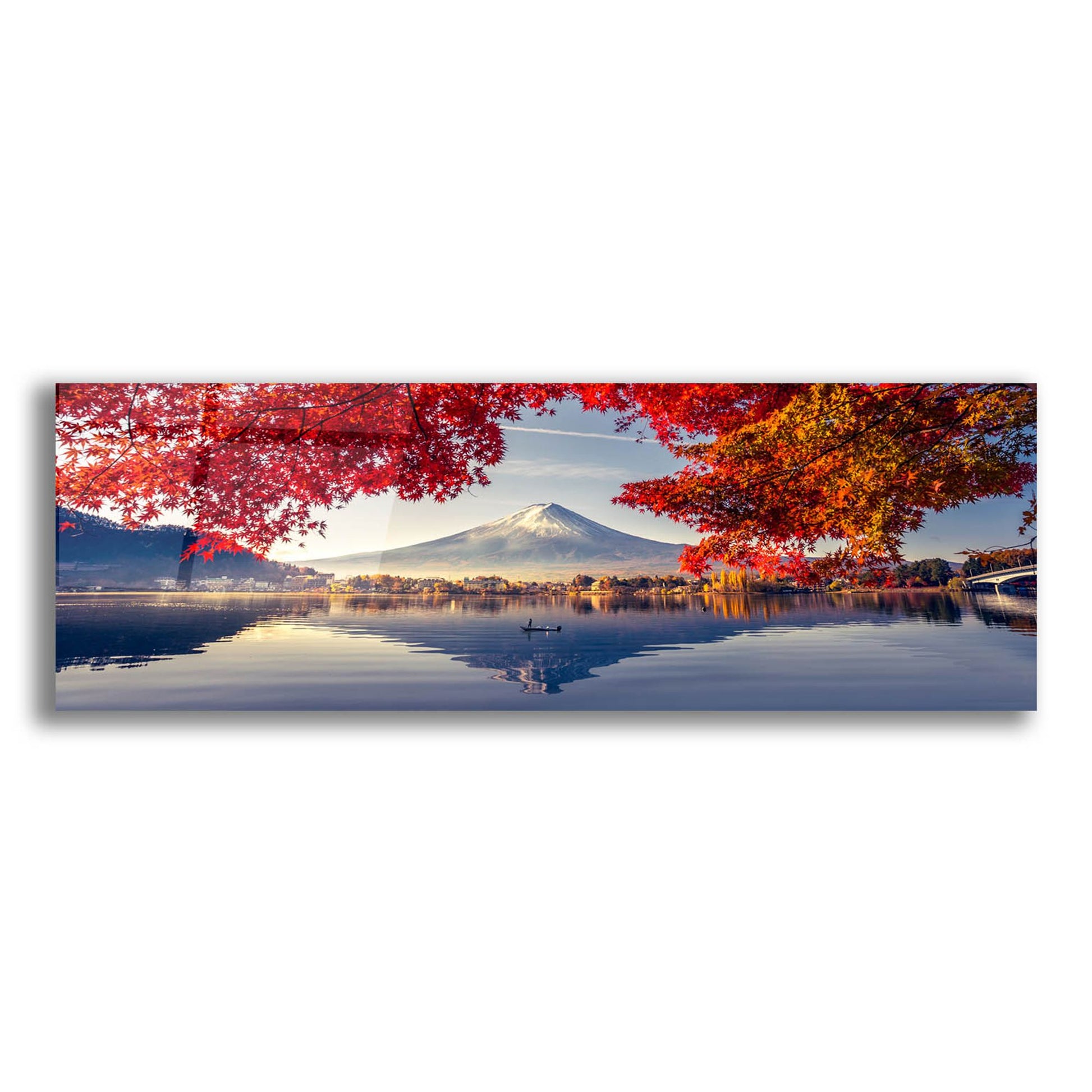 Epic Art 'Mountain Fuji Japan' by Epic Portfolio, Acrylic Glass Wall Art