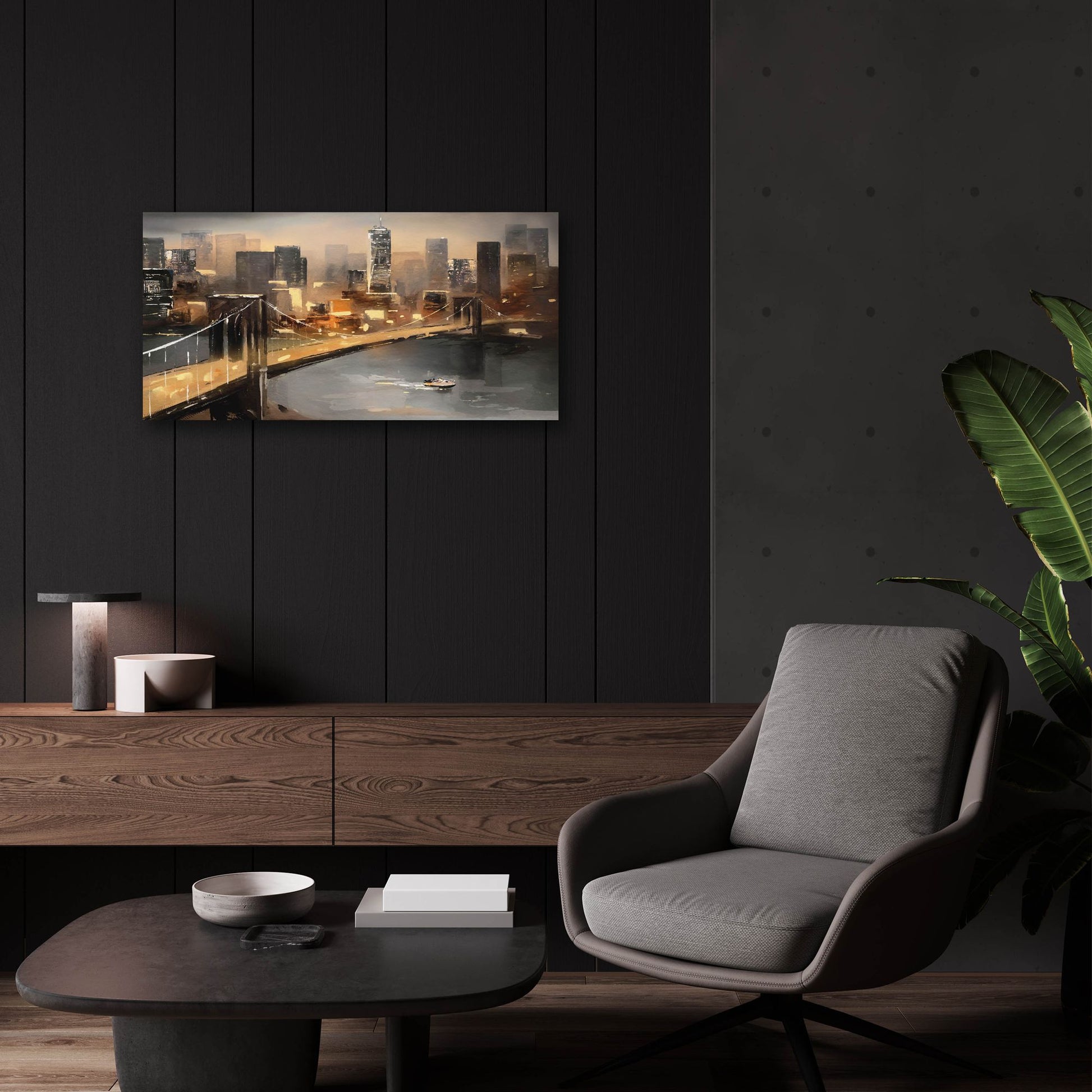 Epic Art 'New York by Lisima' by Epic Portfolio, Acrylic Glass Wall Art,24x12