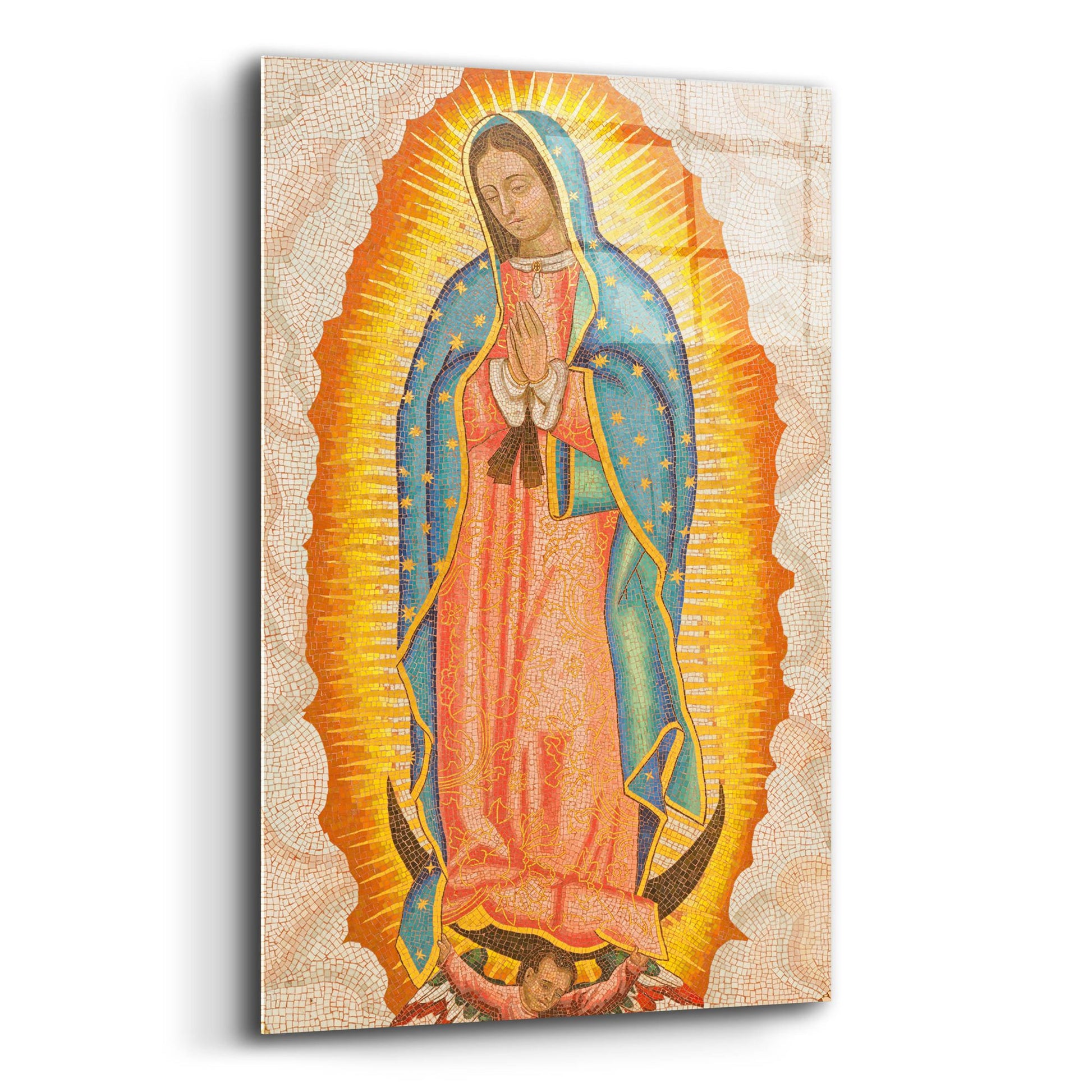 Epic Art 'Our Lady of Guadalupe' by Epic Portfolio, Acrylic Glass Wall Art,12x16