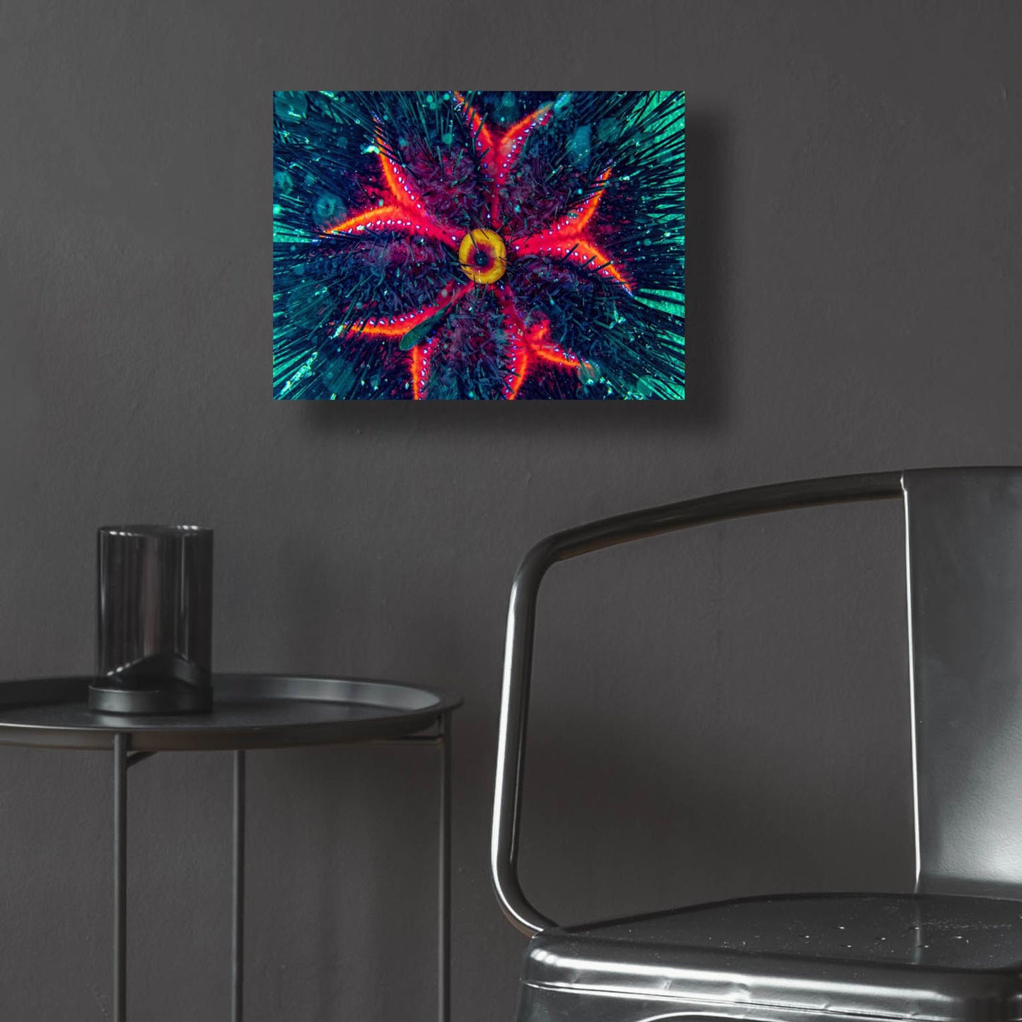 Epic Art 'Sea Urchin Underwater' by Epic Portfolio, Acrylic Glass Wall Art,16x12