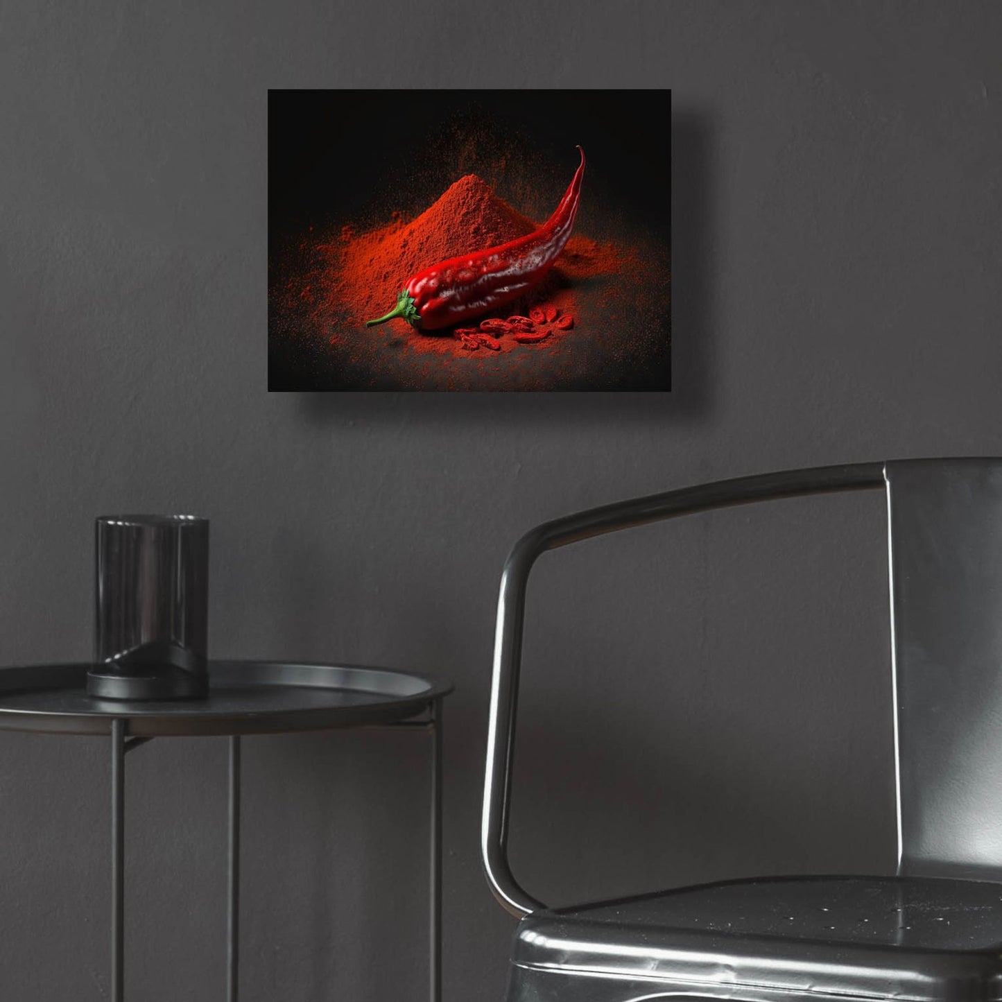 Epic Art 'So Spicy' by Epic Portfolio, Acrylic Glass Wall Art,16x12