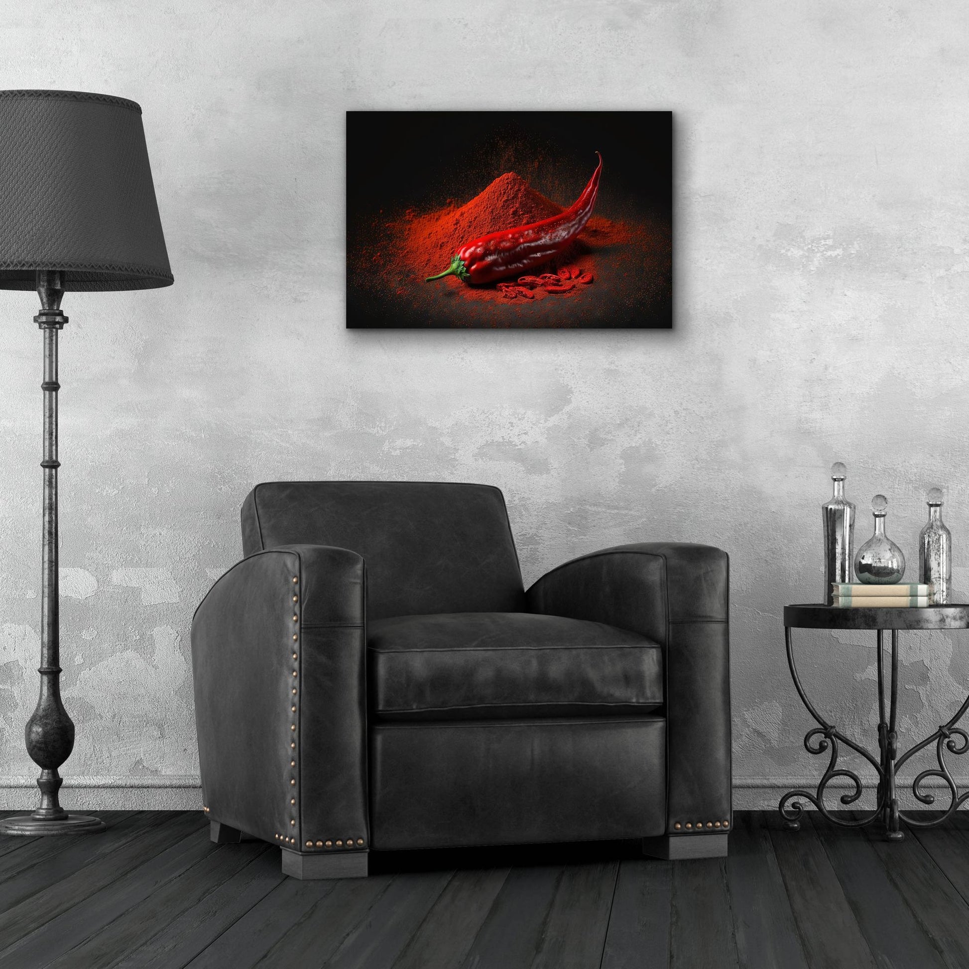 Epic Art 'So Spicy' by Epic Portfolio, Acrylic Glass Wall Art,24x16