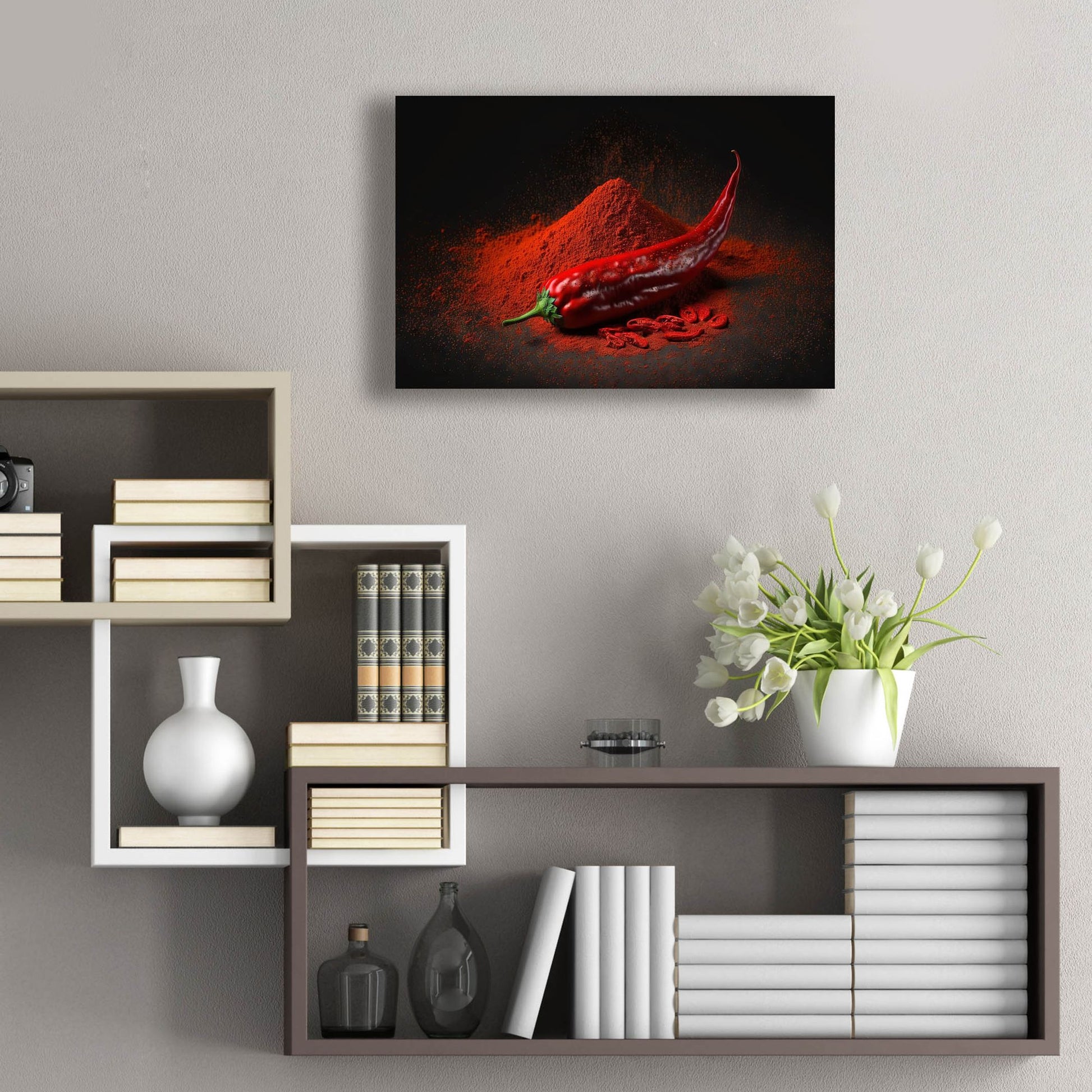 Epic Art 'So Spicy' by Epic Portfolio, Acrylic Glass Wall Art,24x16