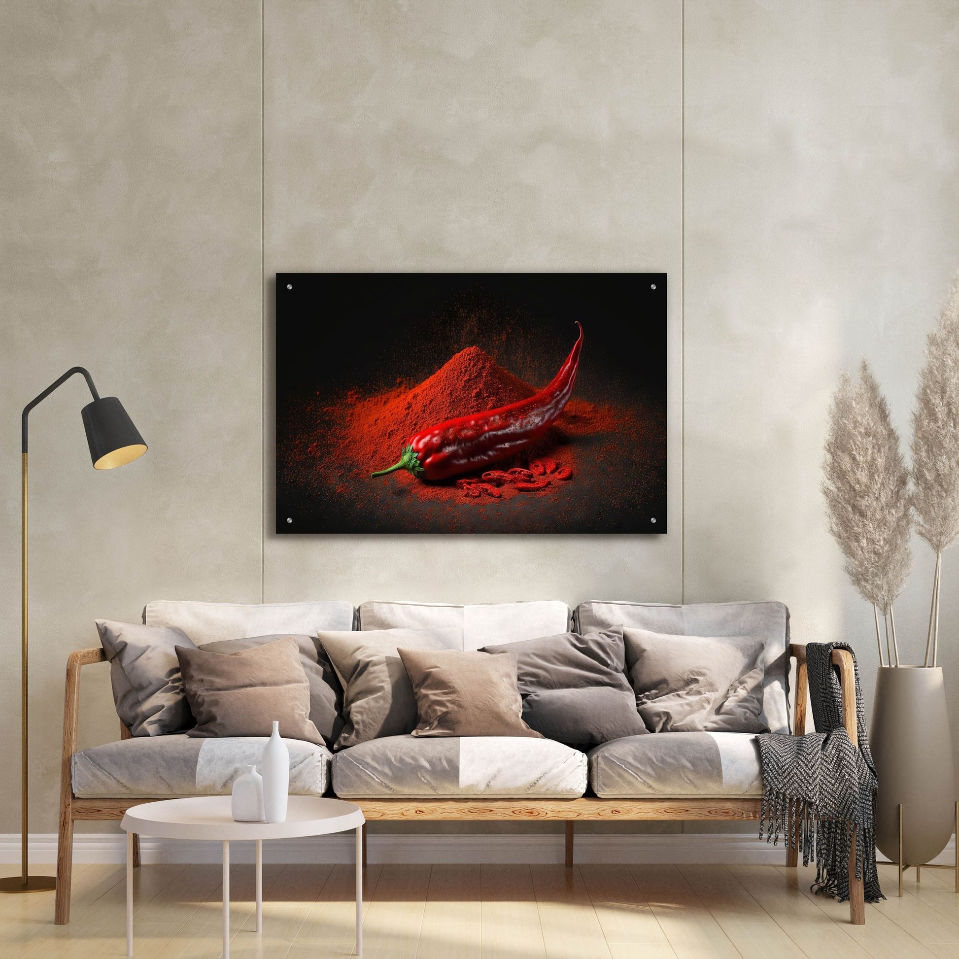 Epic Art 'So Spicy' by Epic Portfolio, Acrylic Glass Wall Art,36x24