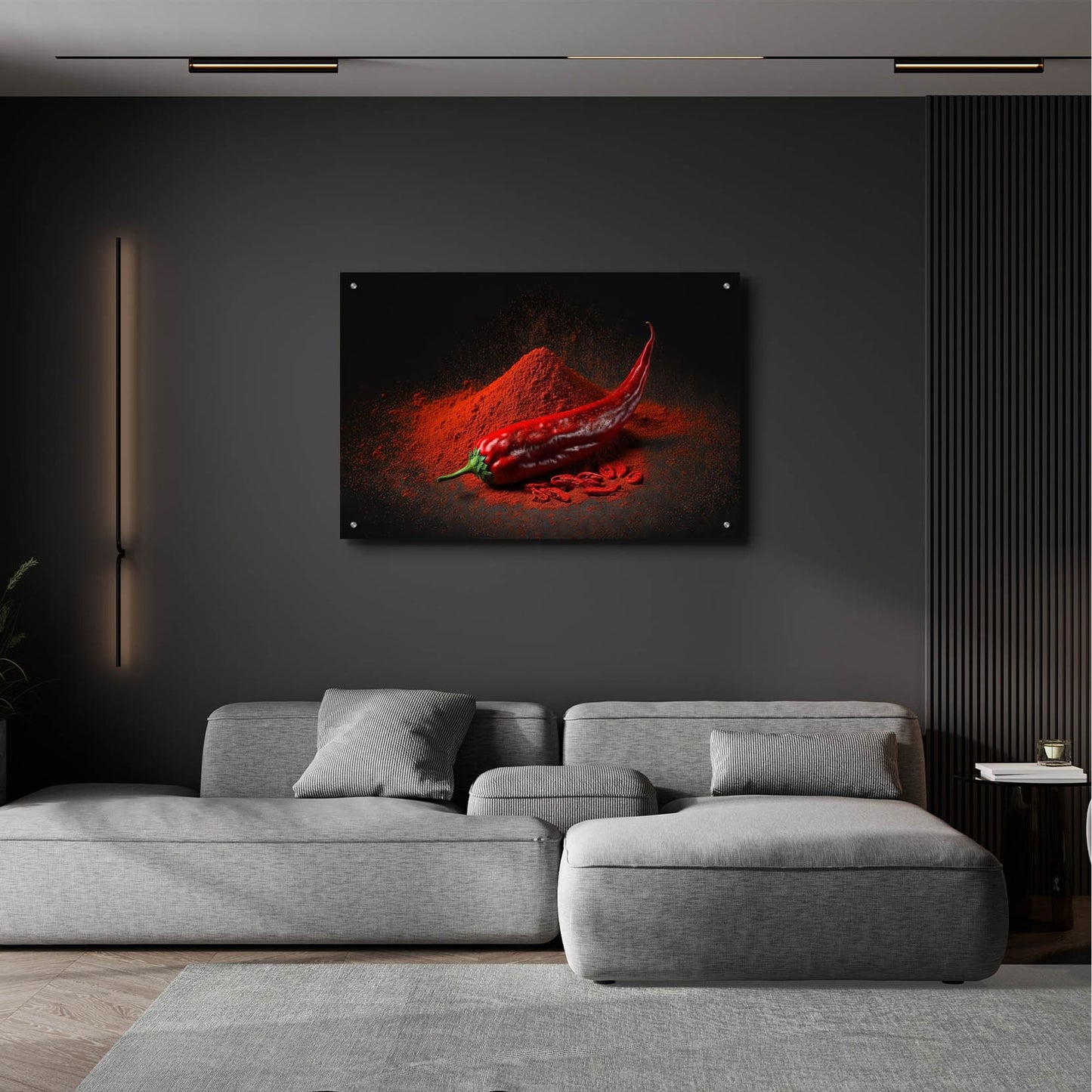 Epic Art 'So Spicy' by Epic Portfolio, Acrylic Glass Wall Art,36x24