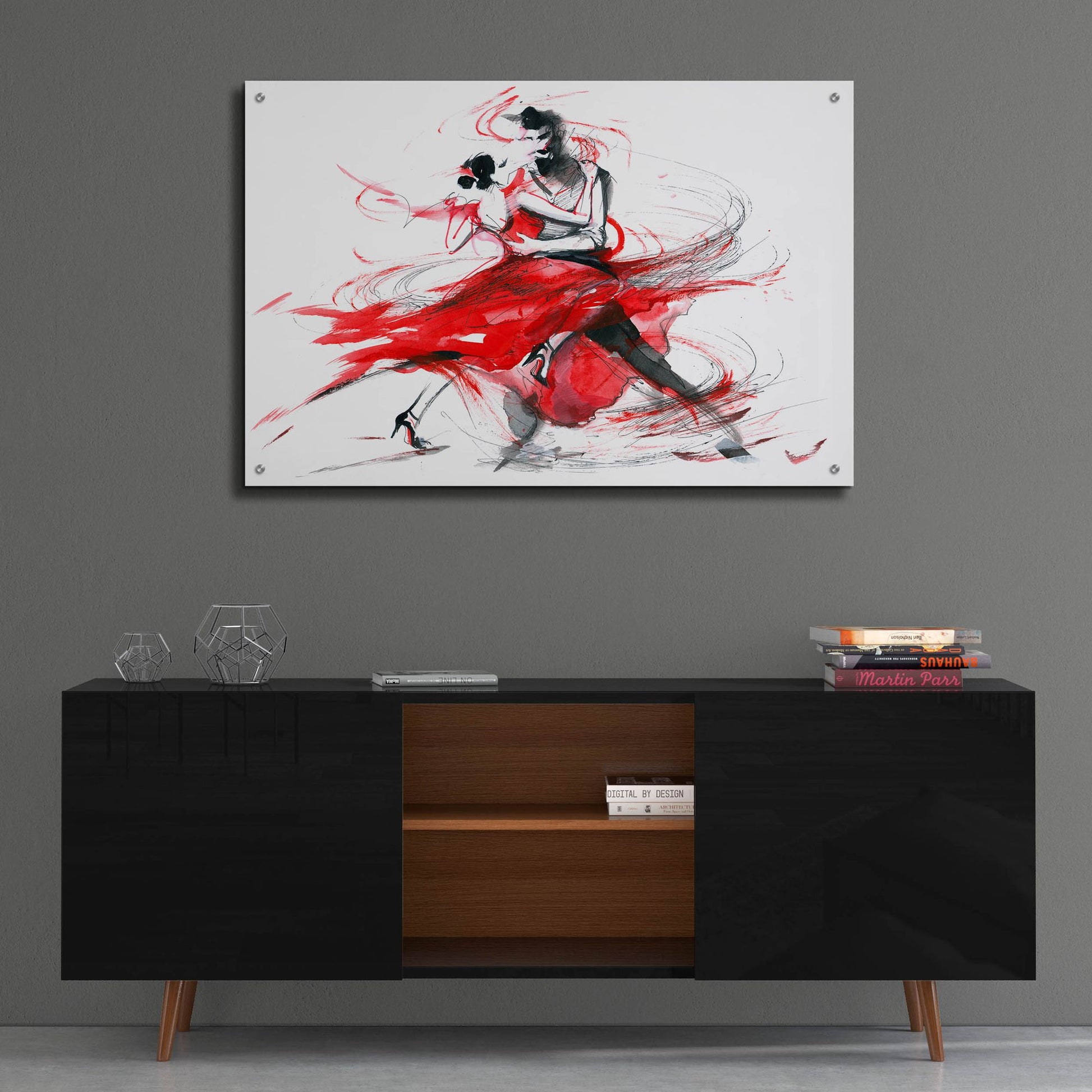 Epic Art 'Tango' by Epic Portfolio, Acrylic Glass Wall Art,36x24