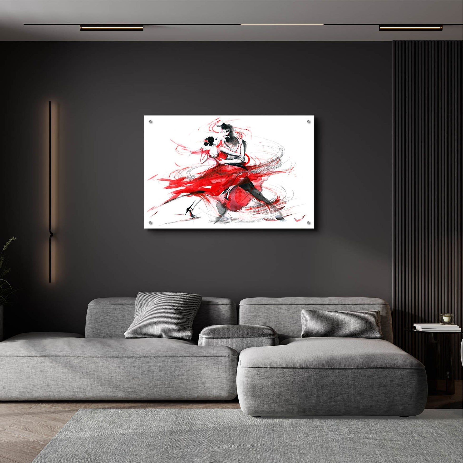 Epic Art 'Tango' by Epic Portfolio, Acrylic Glass Wall Art,36x24