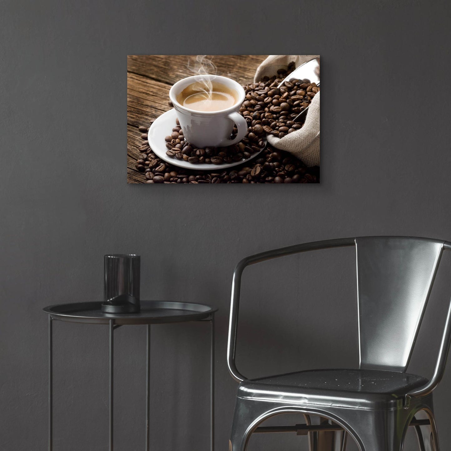 Epic Art 'Time for Coffee' by Epic Portfolio, Acrylic Glass Wall Art,24x16