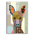 Epic Art 'Miniature Pinscher' by Lanre Adefioye, Acrylic Glass Wall Art