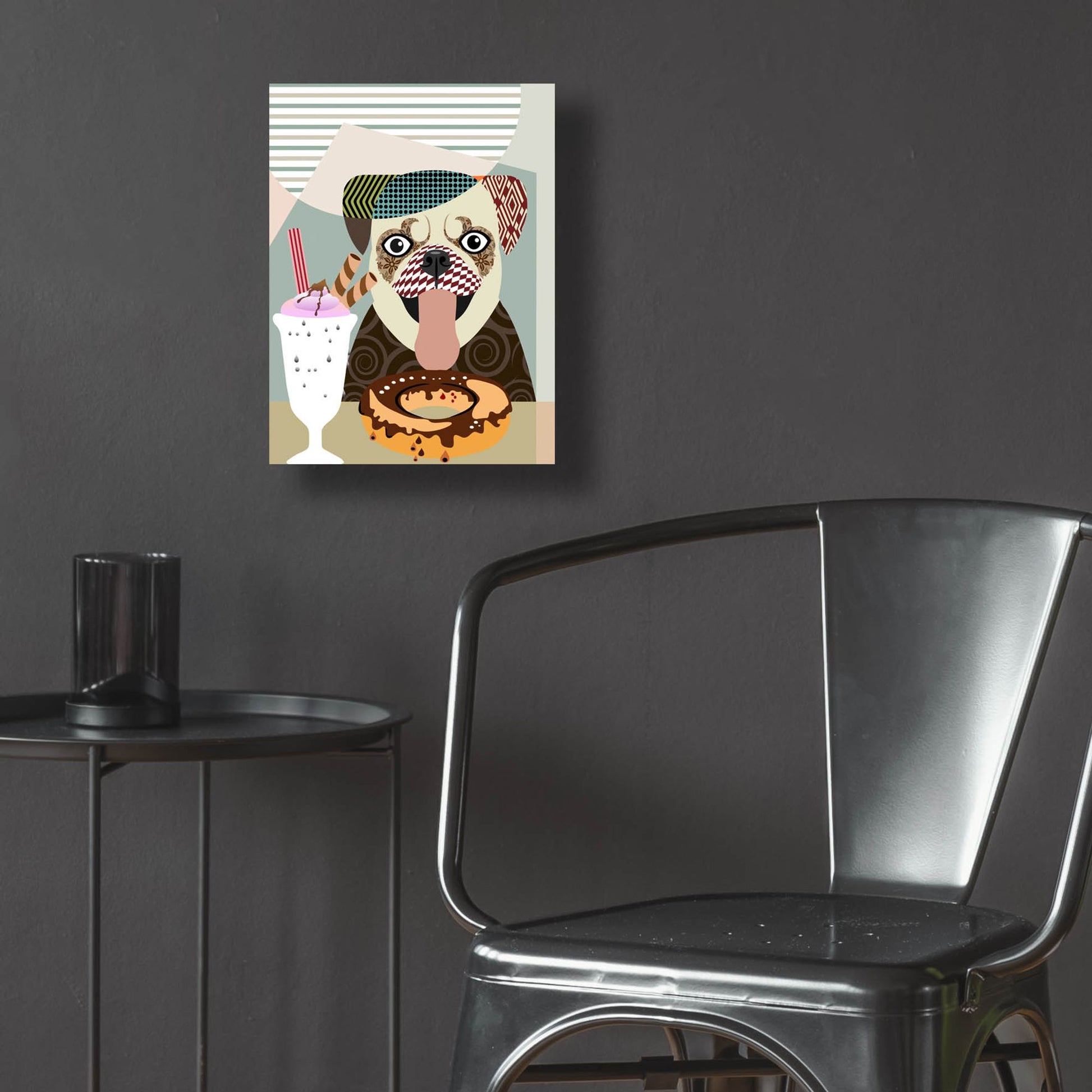 Epic Art 'Pug' by Lanre Adefioye, Acrylic Glass Wall Art,12x16