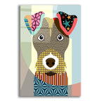 Epic Art 'Wire Fox Terrier' by Lanre Adefioye, Acrylic Glass Wall Art