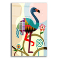 Epic Art 'American Flamingo' by Lanre Adefioye, Acrylic Glass Wall Art