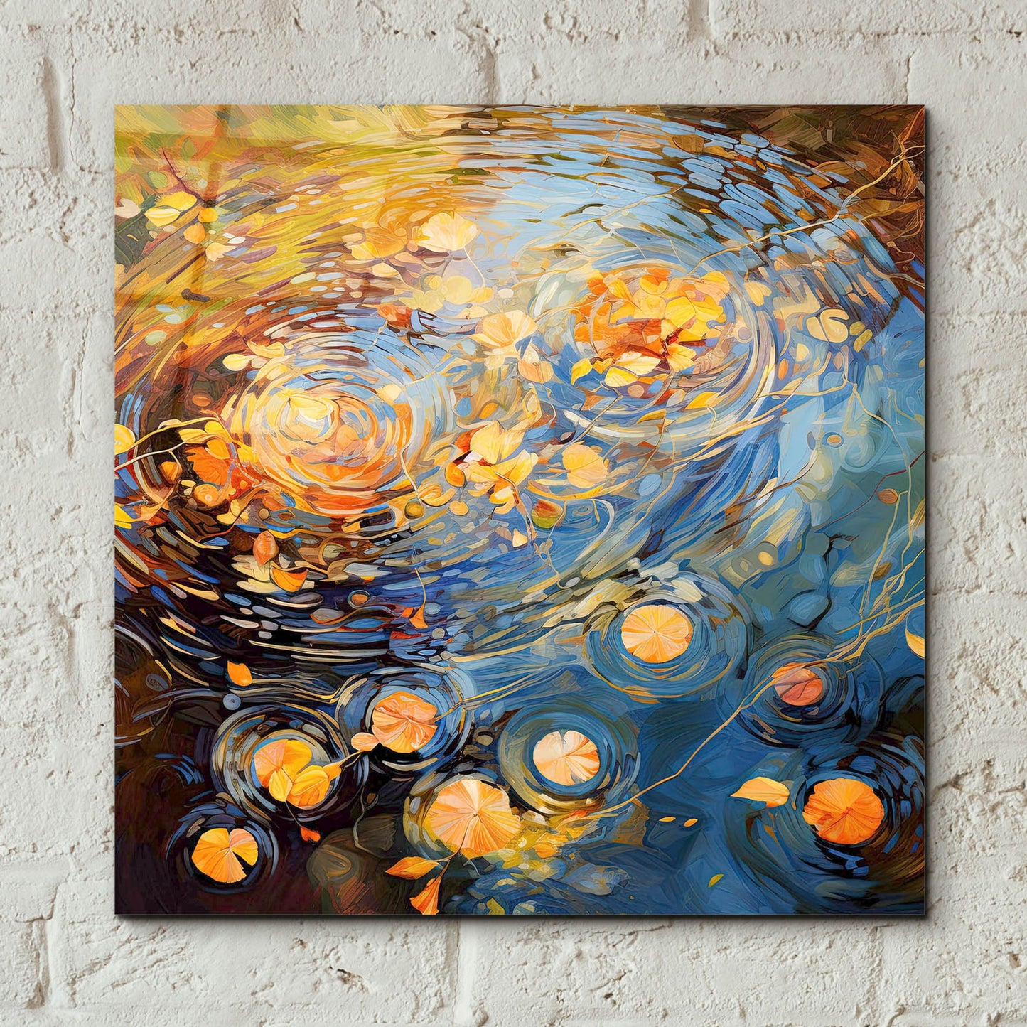 Epic Art 'Autumn Nostalgia 1 of 4' by Cameron Gray, Acrylic Glass Wall Art,12x12