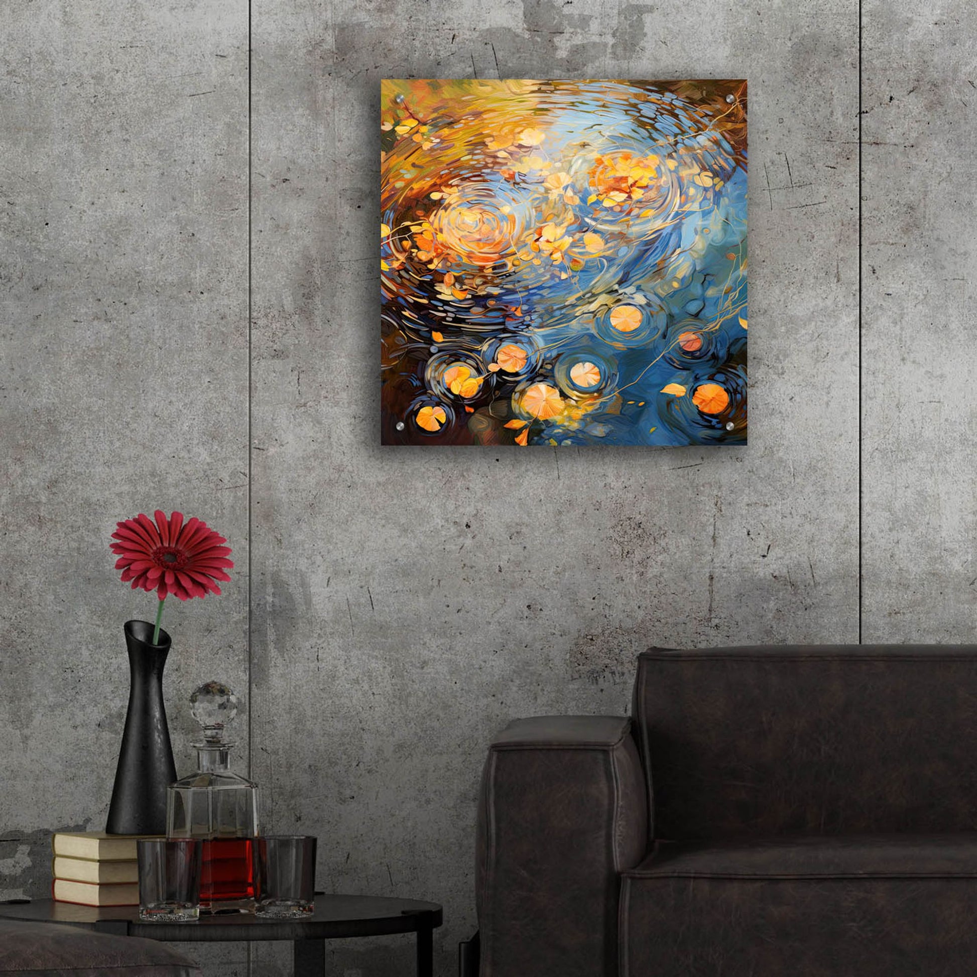 Epic Art 'Autumn Nostalgia 1 of 4' by Cameron Gray, Acrylic Glass Wall Art,24x24