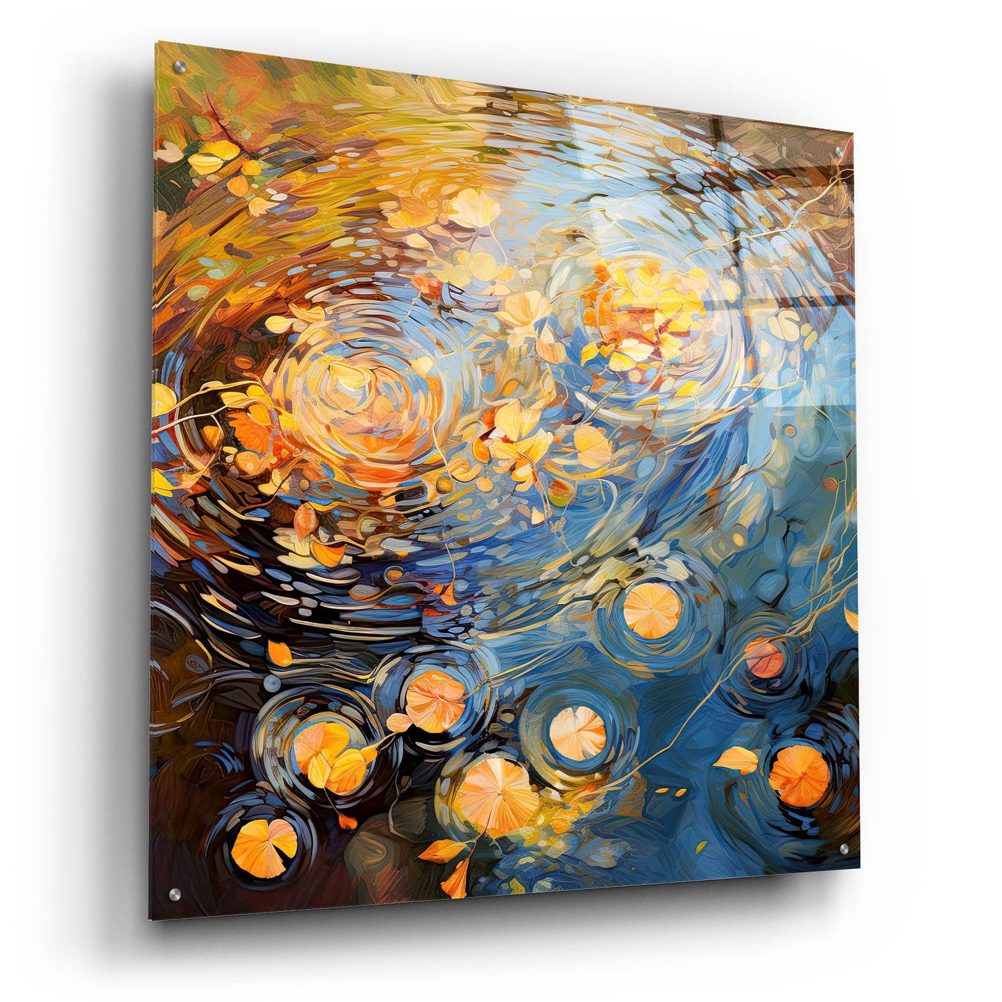 Epic Art 'Autumn Nostalgia 1 of 4' by Cameron Gray, Acrylic Glass Wall Art,36x36