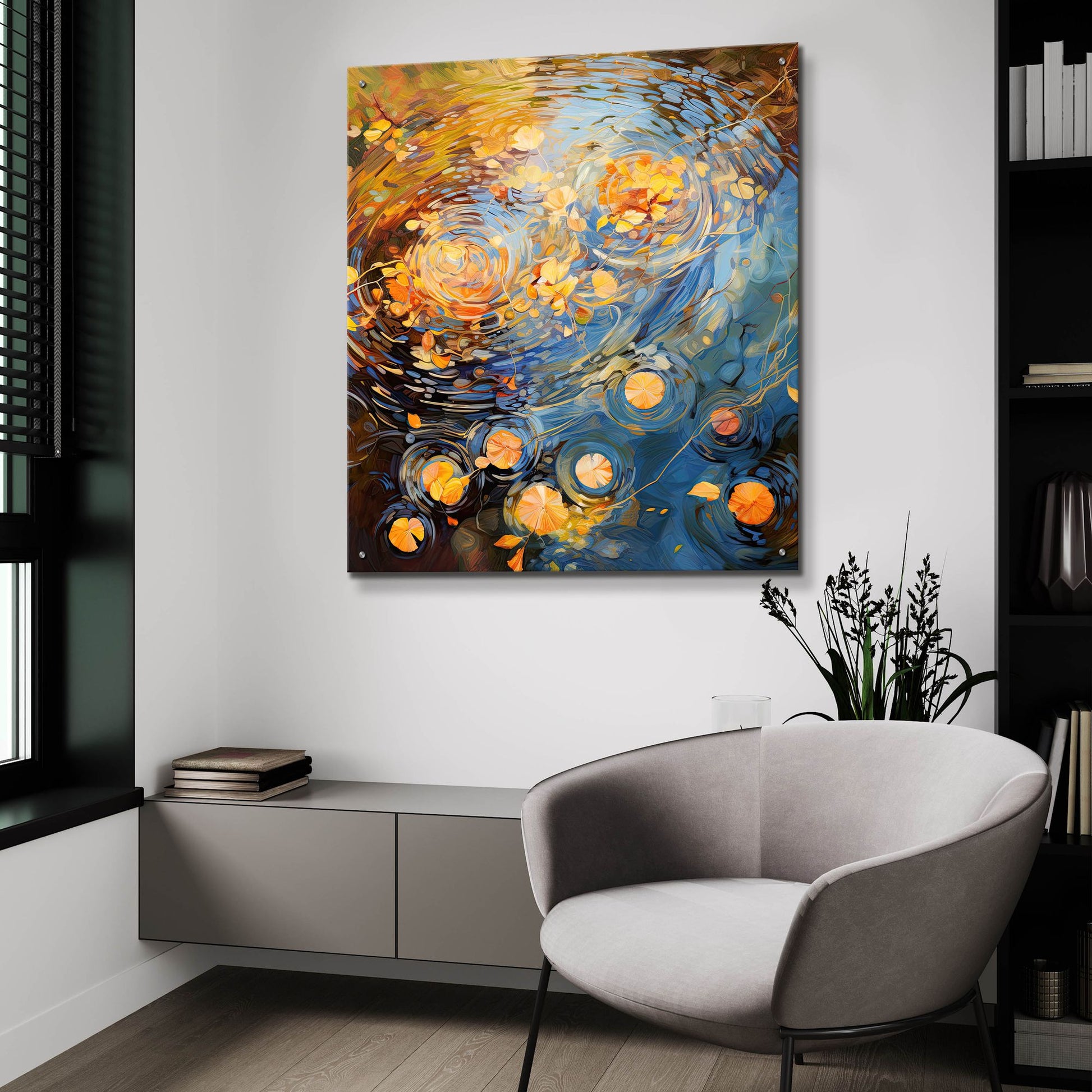 Epic Art 'Autumn Nostalgia 1 of 4' by Cameron Gray, Acrylic Glass Wall Art,36x36