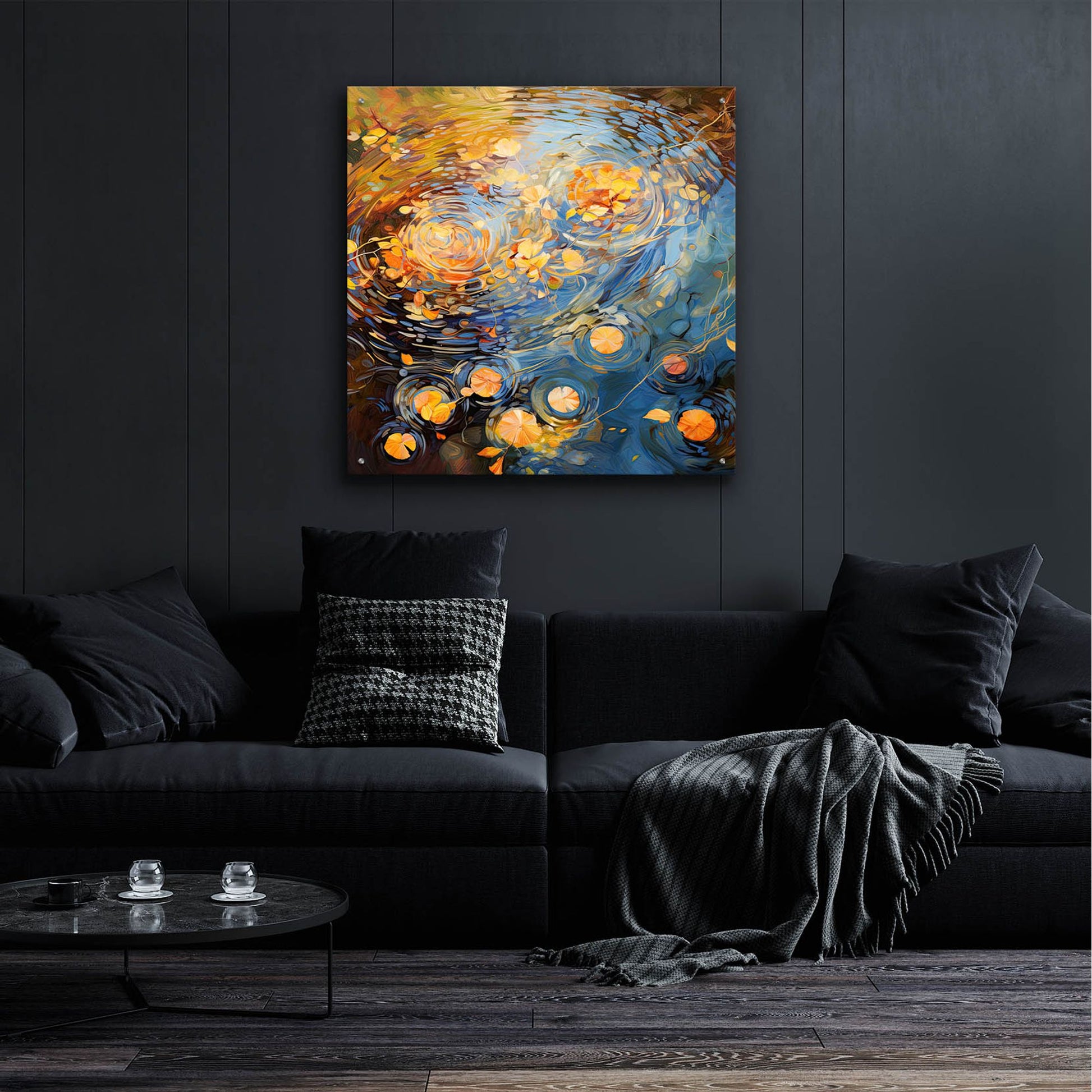 Epic Art 'Autumn Nostalgia 1 of 4' by Cameron Gray, Acrylic Glass Wall Art,36x36