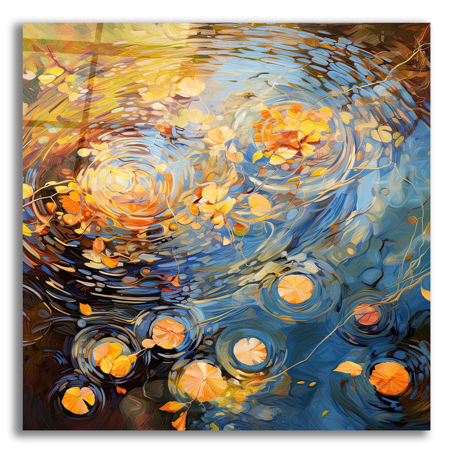 Epic Art 'Autumn Nostalgia 1 of 4' by Cameron Gray, Acrylic Glass Wall Art