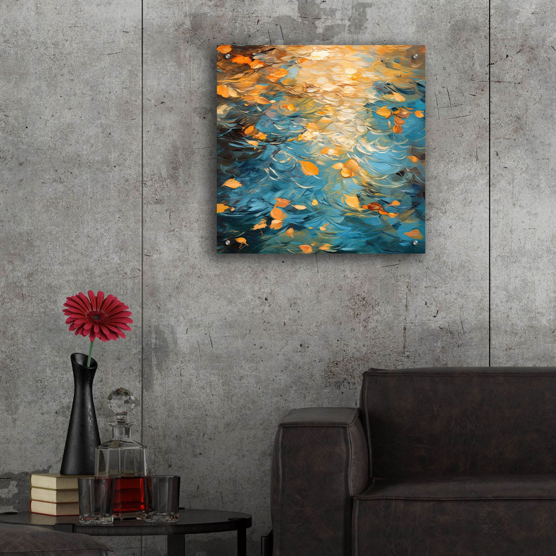 Epic Art 'Autumn Nostalgia 2 of 4' by Cameron Gray, Acrylic Glass Wall Art,24x24