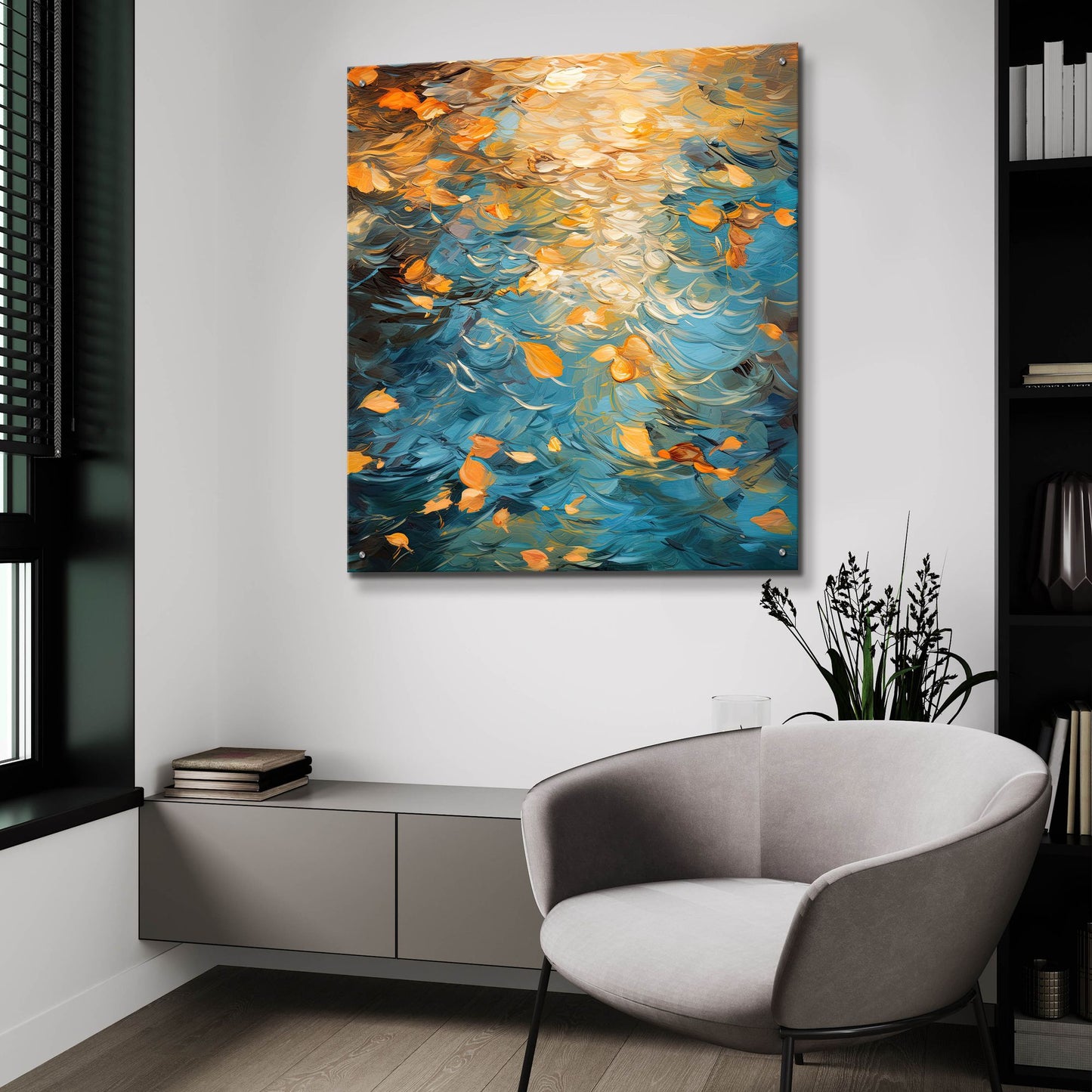 Epic Art 'Autumn Nostalgia 2 of 4' by Cameron Gray, Acrylic Glass Wall Art,36x36