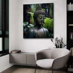Epic Art 'Buddha 2' by Cameron Gray, Acrylic Glass Wall Art,36x36