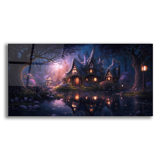Epic Art 'Forest Village 1' by Cameron Gray, Acrylic Glass Wall Art
