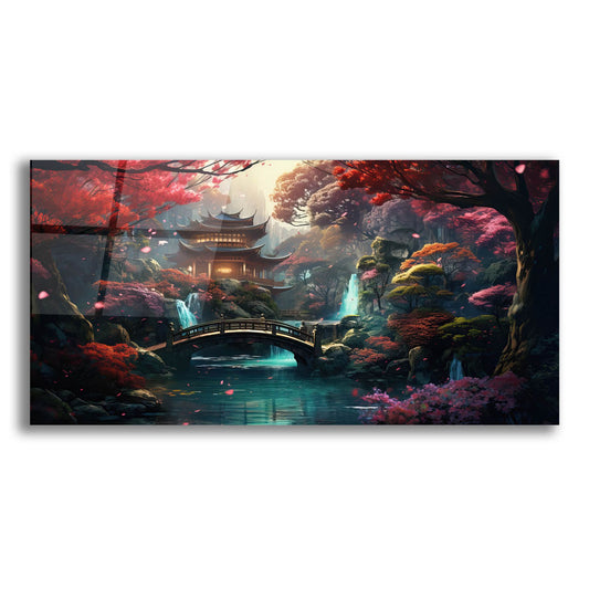 Epic Art 'Japanese Zen Forest' by Cameron Gray, Acrylic Glass Wall Art